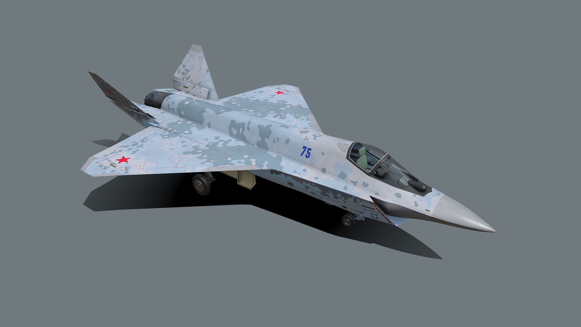 1920x1080 Sukhoi Checkmate T 75 LTS Model By Tim Samedov [0e33a7f]