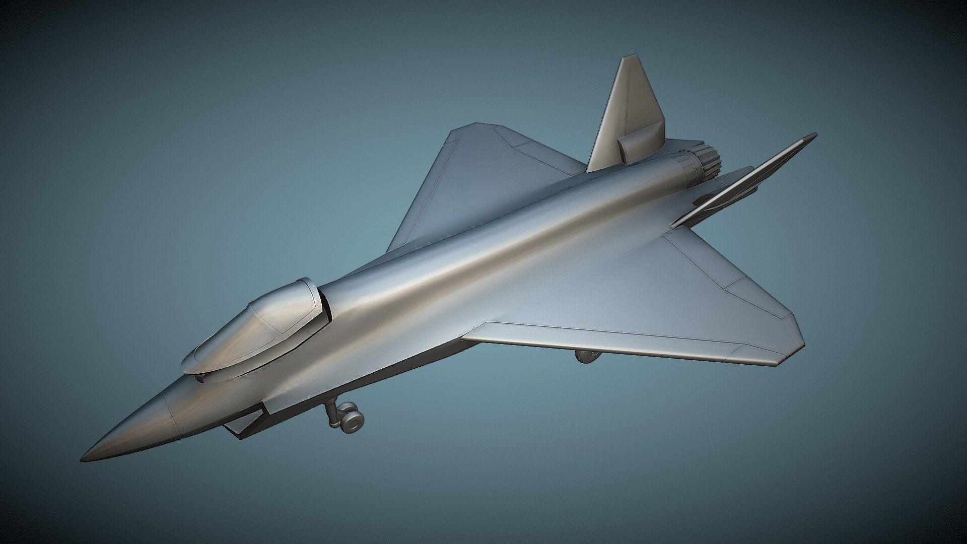 1920x1080 Sukhoi Su 75 Checkmate Printable Model Model [9ffae7e]