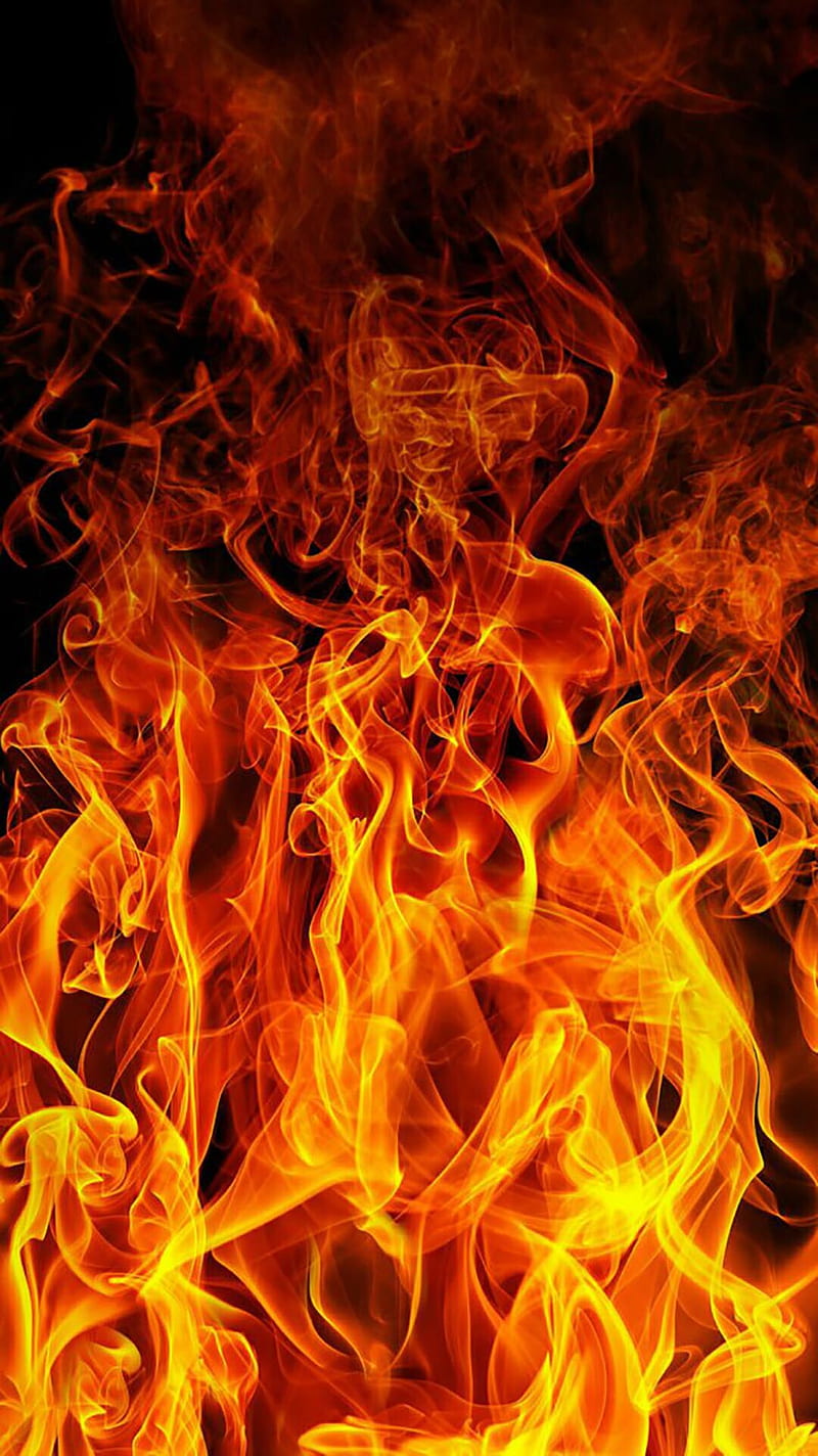 800x1424 Flames, flame, HD phone wallpaper
