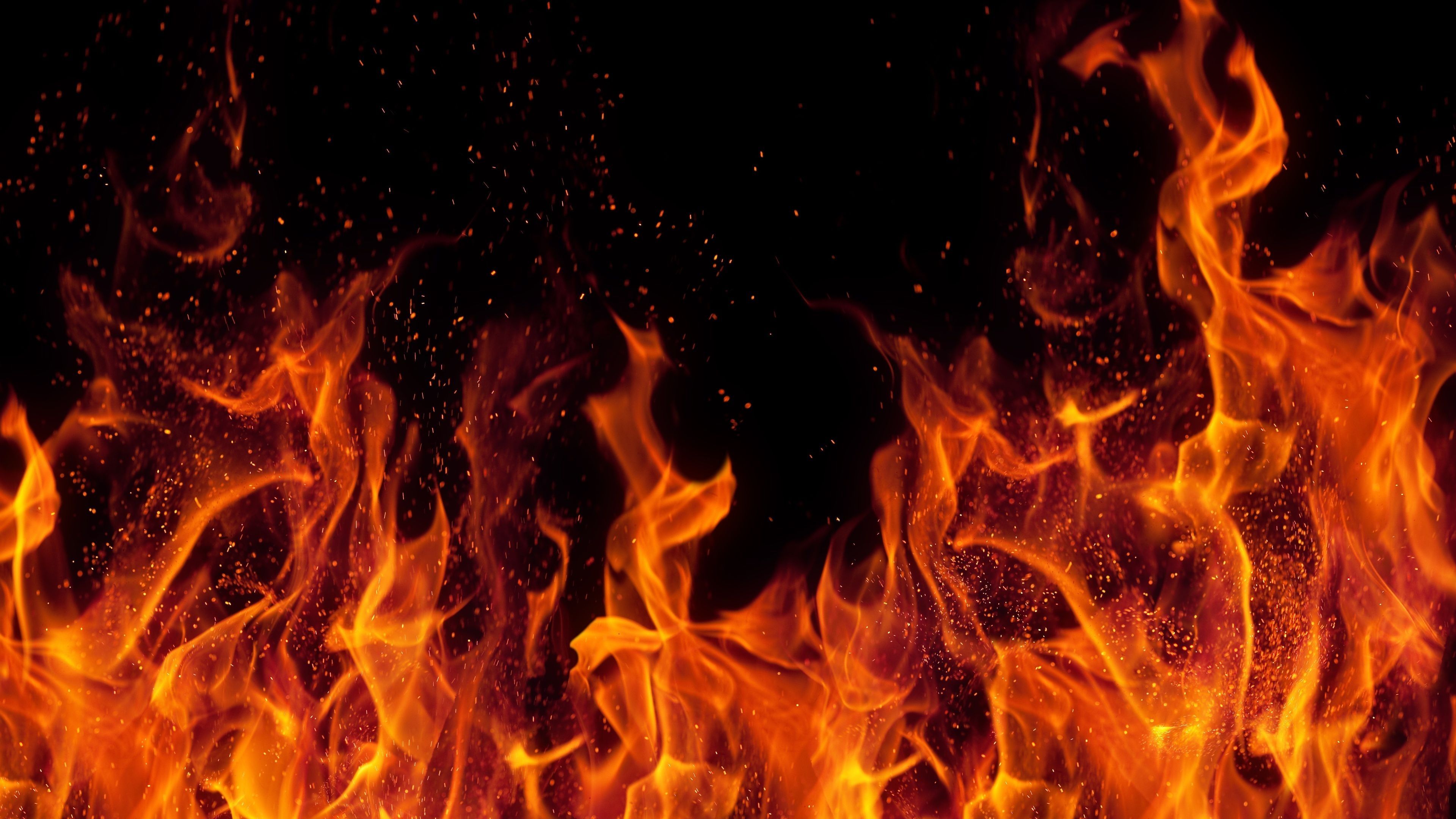 3840x2160 Fire Wallpaper