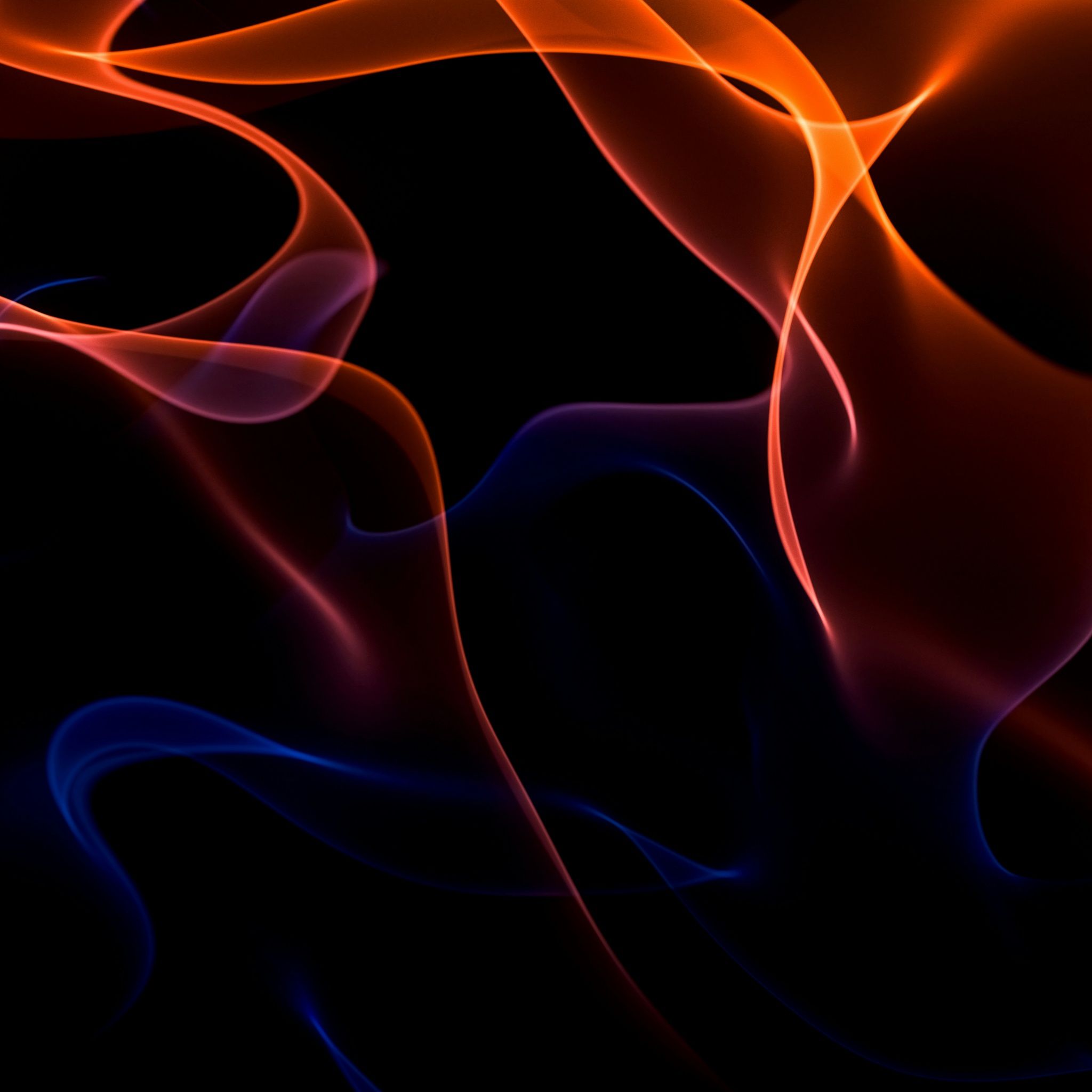 2048x2048 Fire Wallpaper 4K, Dark background, 5K, 8K, 10K