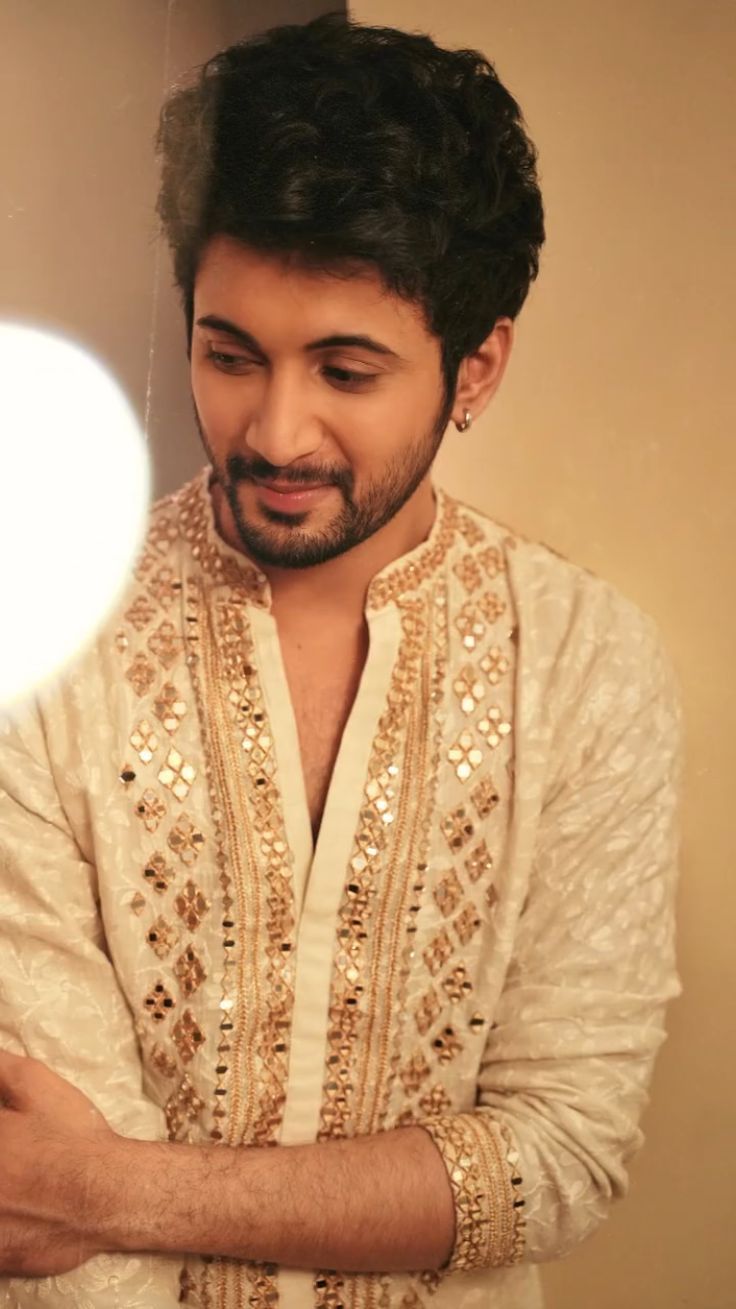 736x1309 Traditional gold kurta for groom. Golden kurta for men, Rohit saraf wallpaper, Indian mens kurta
