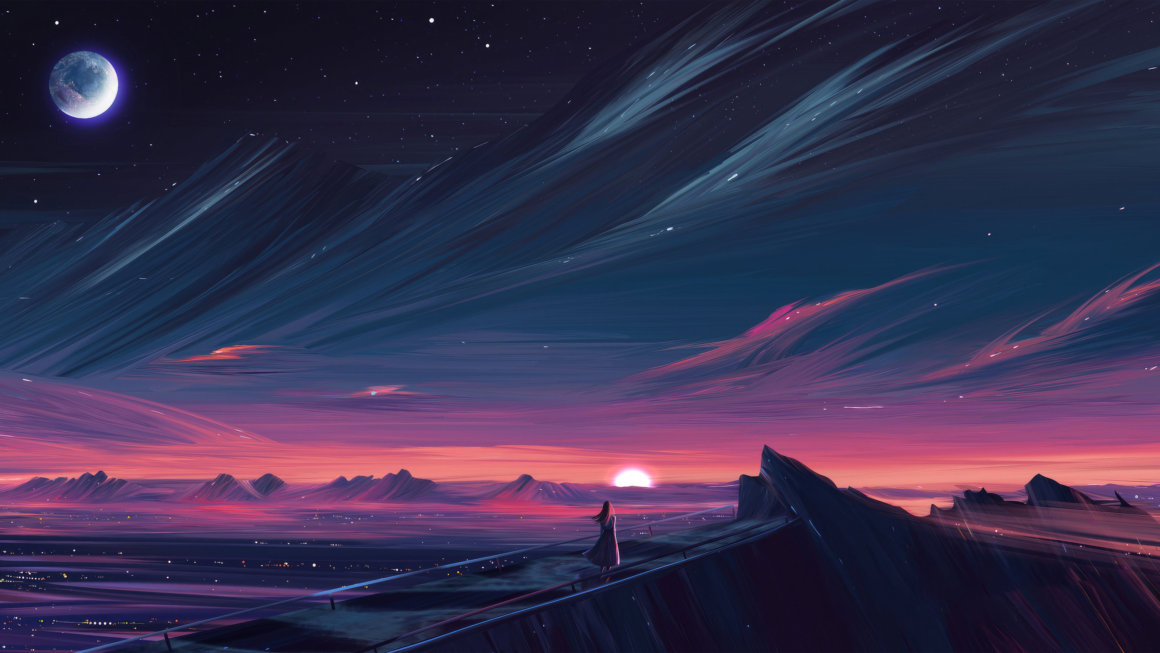 3840x2160 Up At Night Sony Xperia X, XZ, Z5 Premium , HD 4k Wallpaper, Image, Background, Photos and Picture