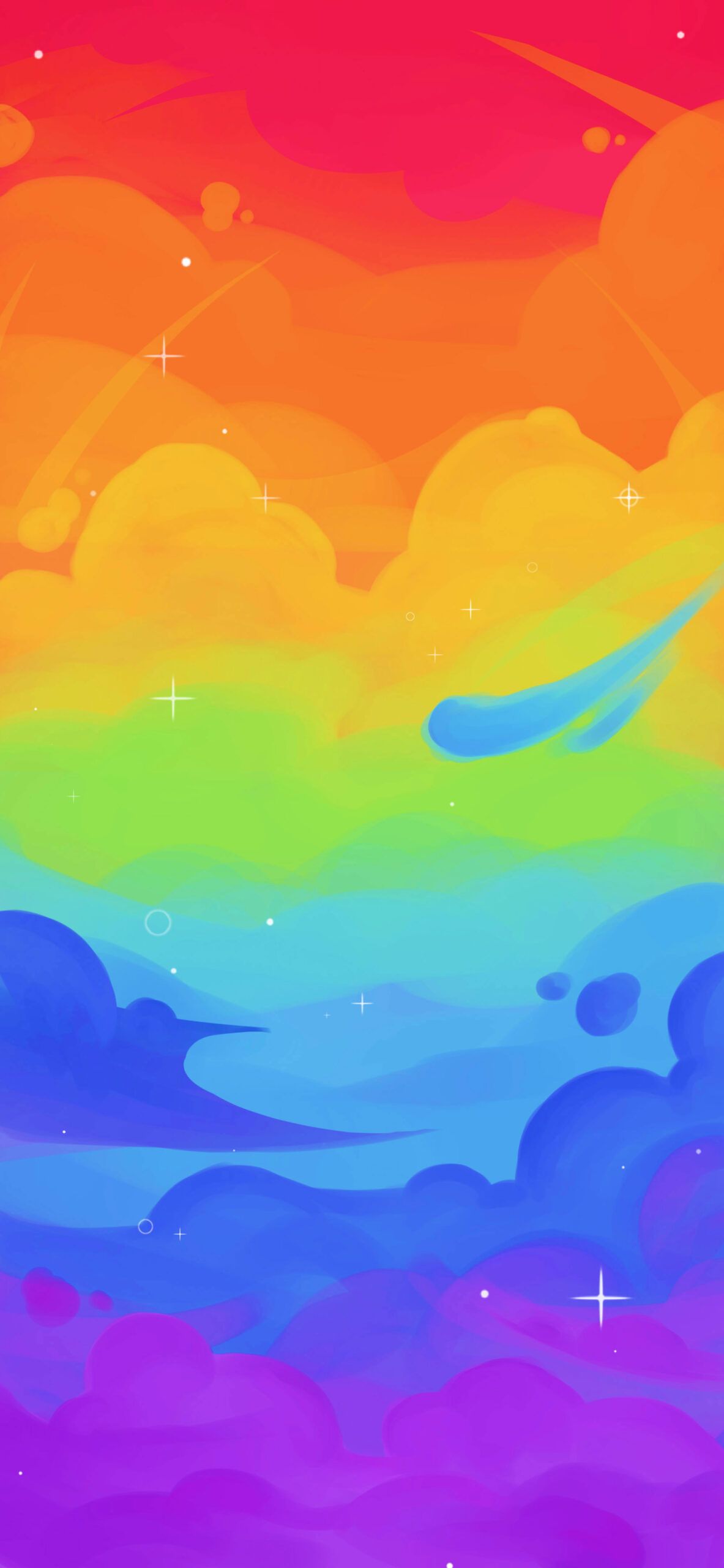 1183x2560 Rainbow Aesthetic Wallpaper Aesthetic Pride Wallpaper for Phone