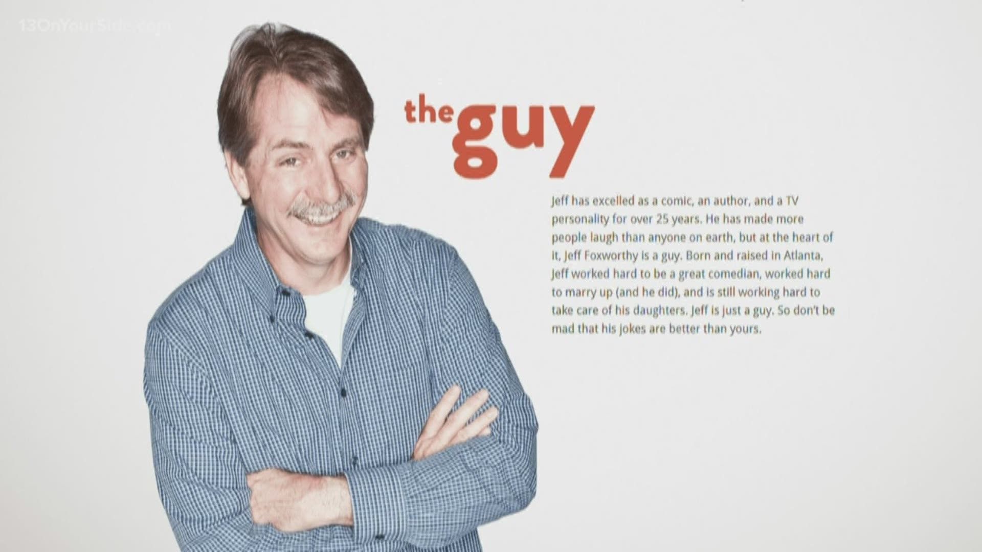 1920x1080 Jeff Foxworthy to headline Laughfest's 10th anniversary festival