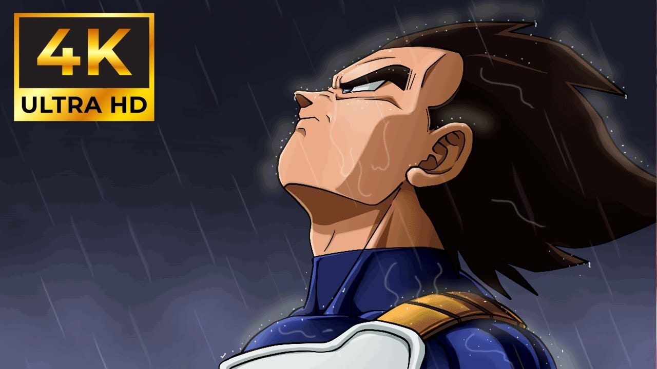 1280x720 Vegeta na chuva / Vegeta in the rain 1 Hour