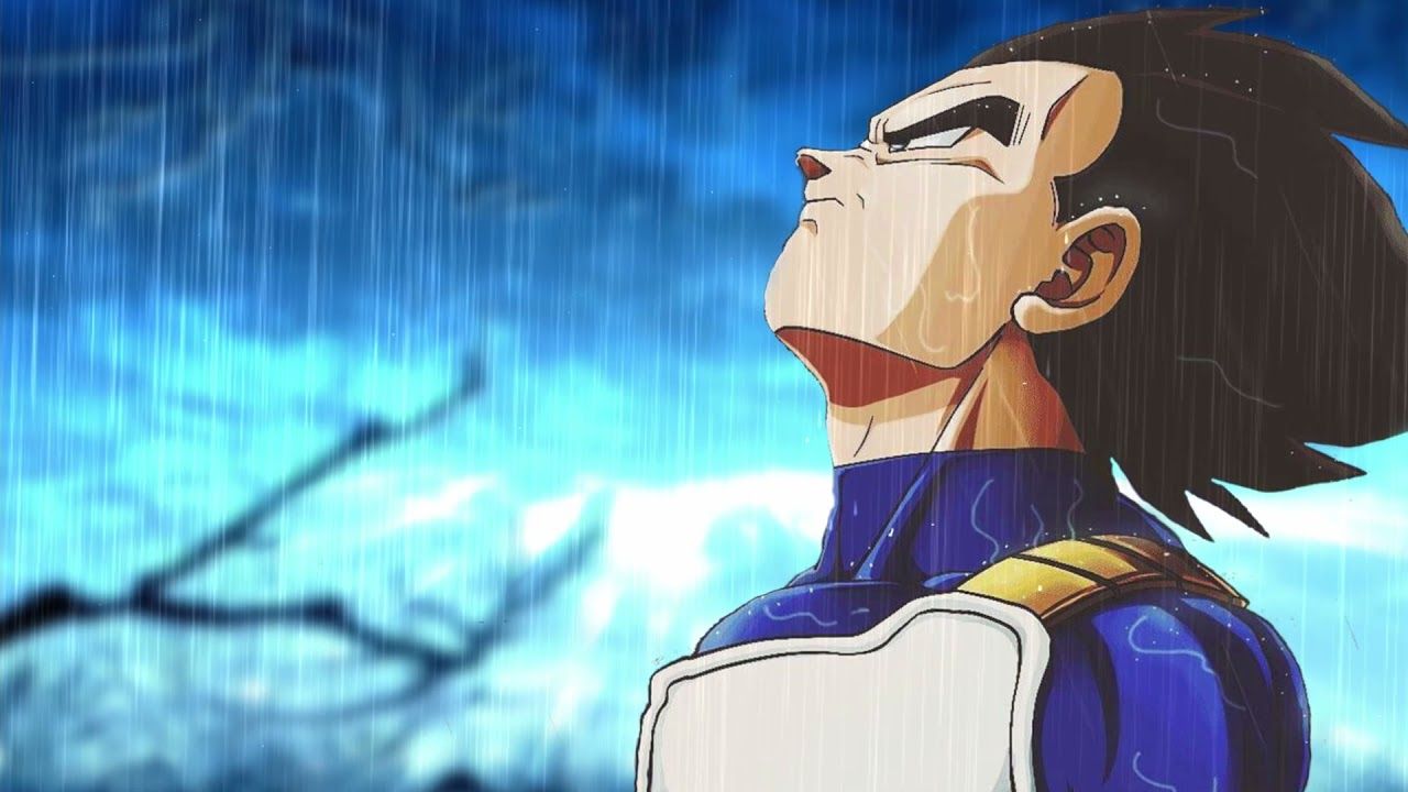 1280x720 Mediate with Vegeta In The Rain Rain Sounds with Pure Ambient for Relaxation