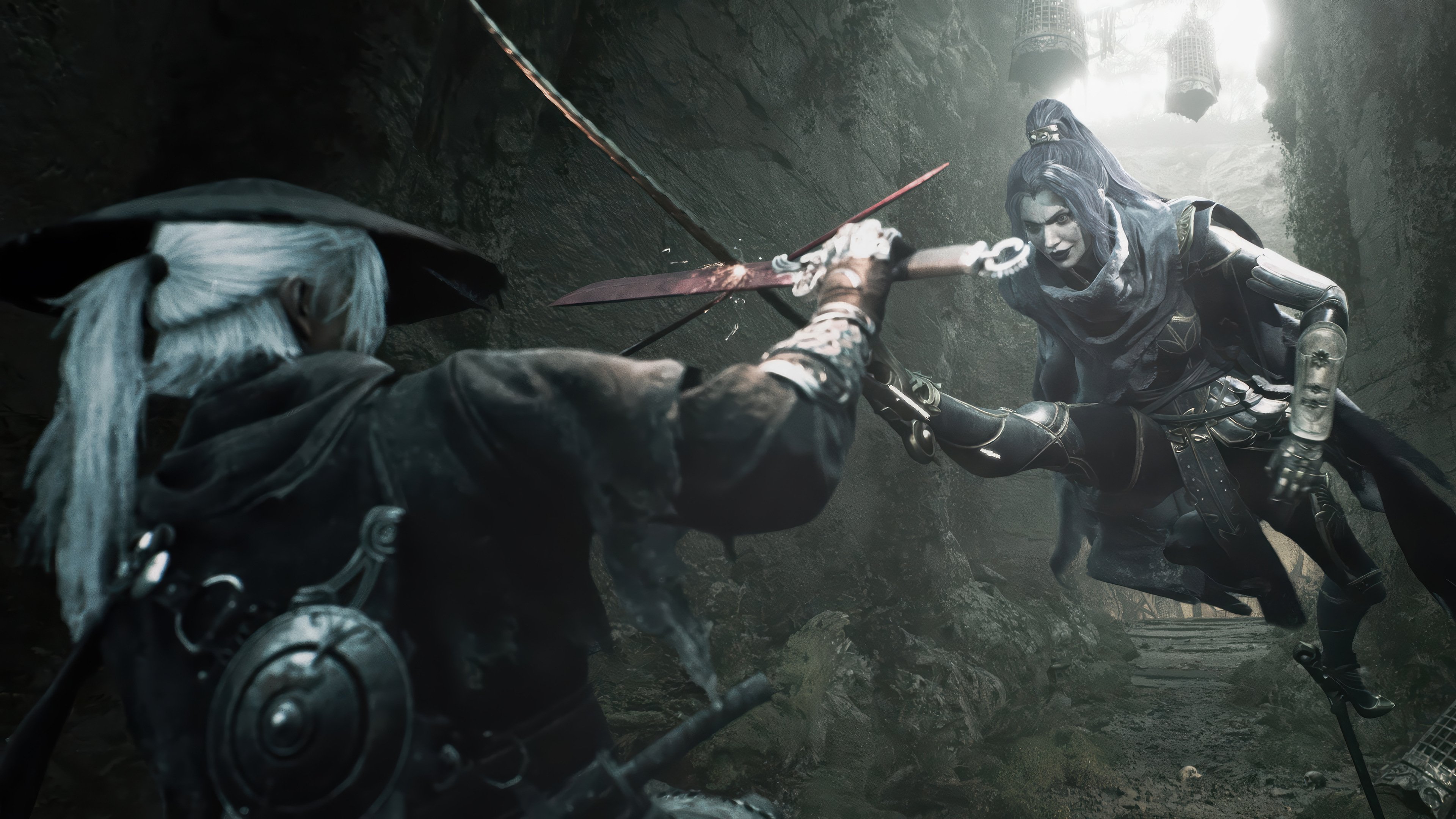 3840x2160 Battle in the new computer game Phantom Blade Zero Desktop wallpaper 1920x1080