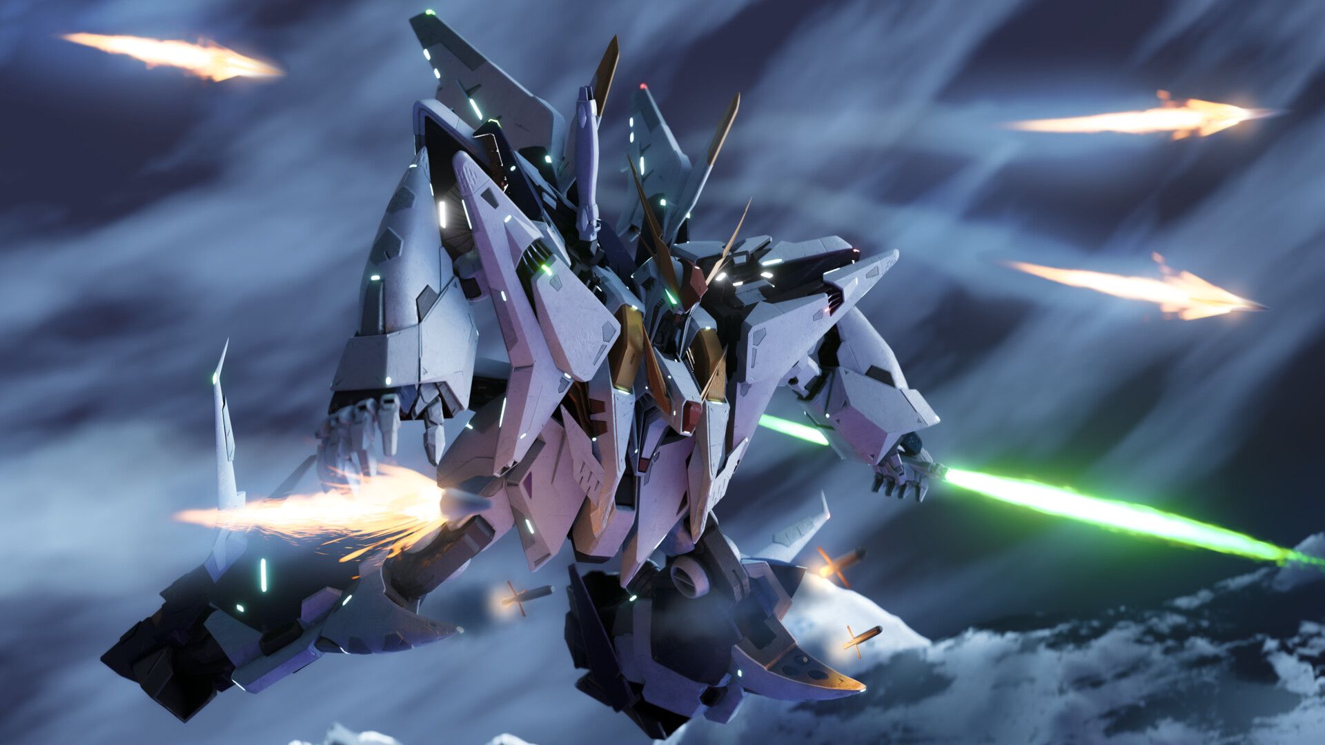 1920x1080 RX 105 Xi Gundam (Gundam Hathaway)