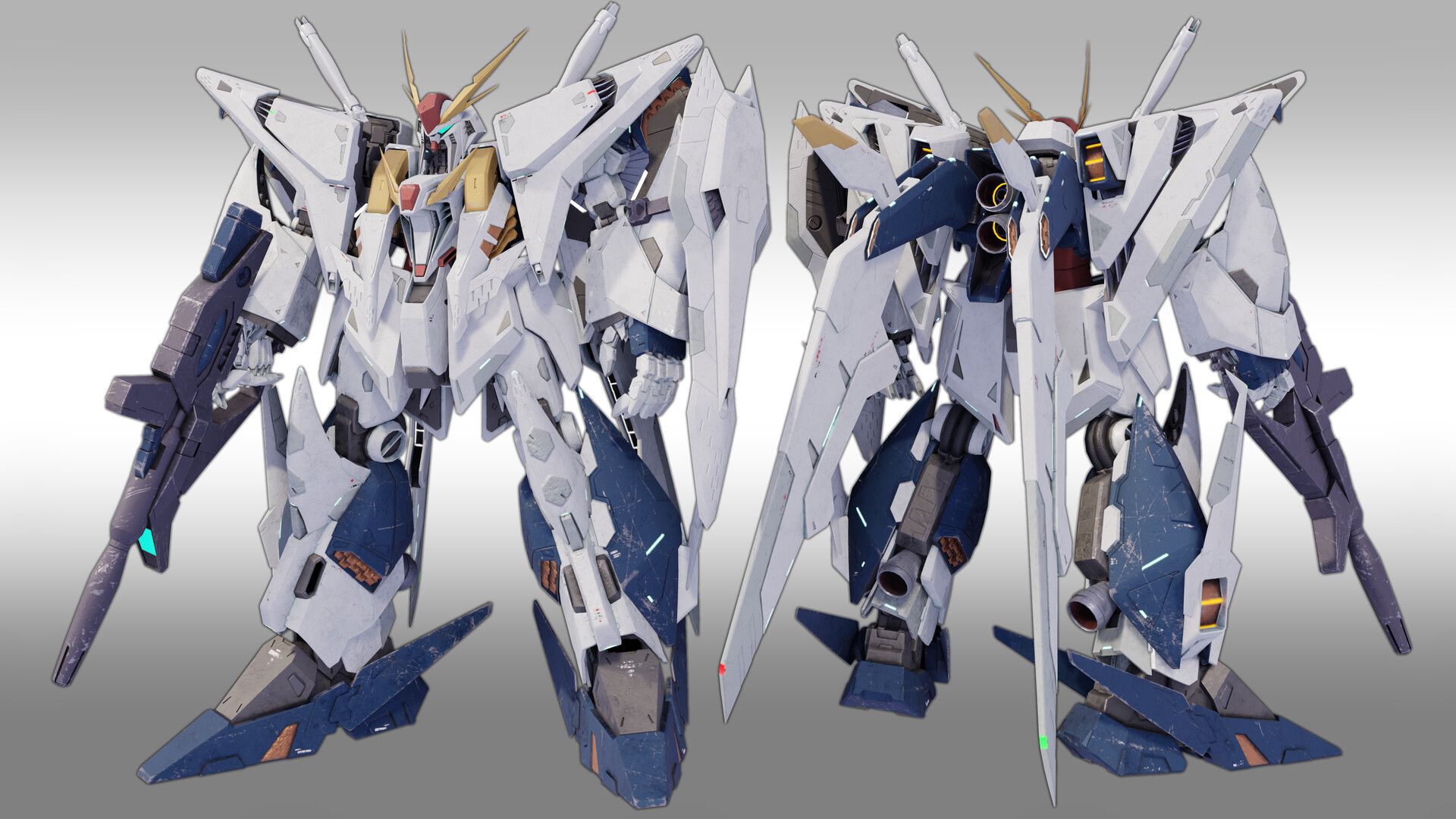 1920x1080 RX 105 Xi Gundam (Gundam Hathaway)