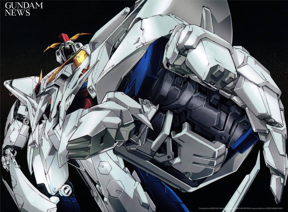 1200x886 The Xi Gundam Has A Habit Of Reaching Out To The Viewer Reader In Official Illustrations