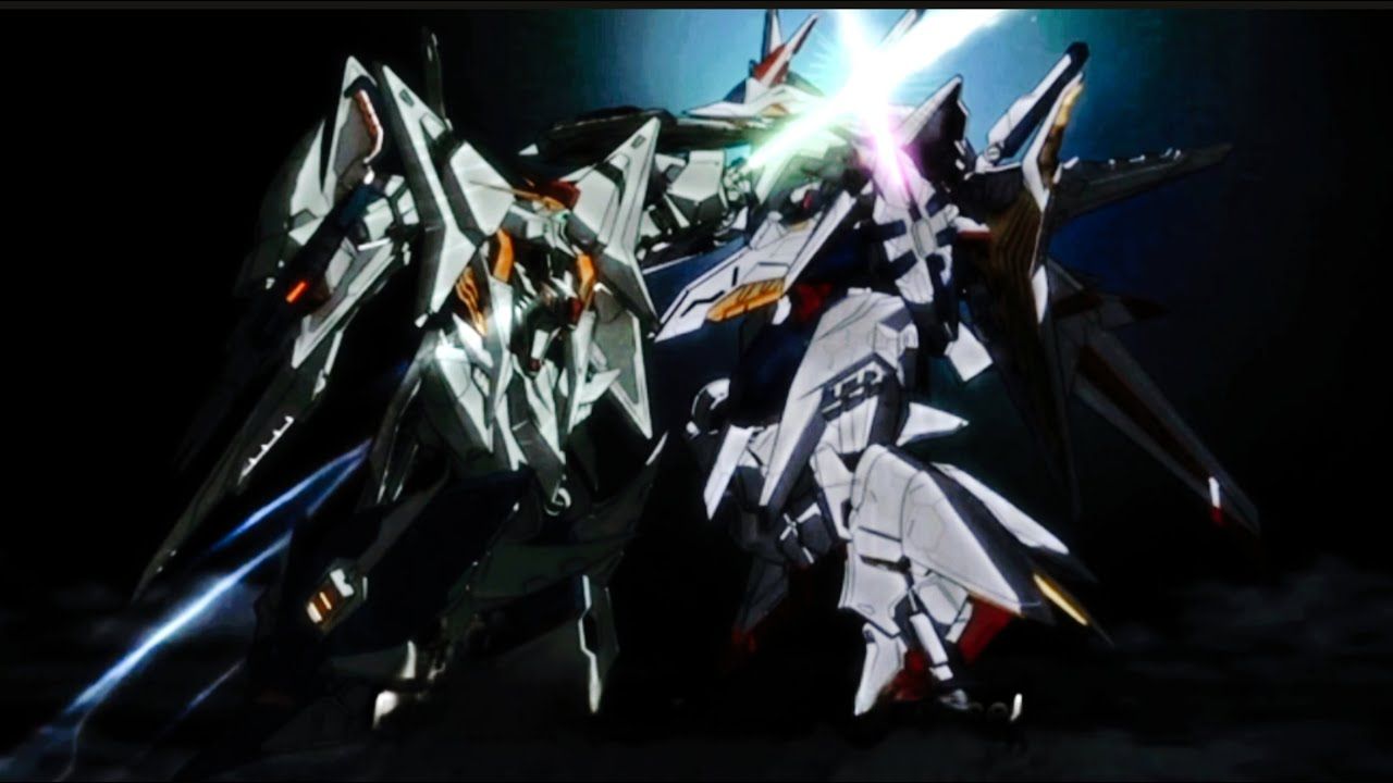 1280x720 Mobile Suit Gundam Hathaway's Flash, RX 104FF PENELOPE Vs RX 105 XI GUNDAM