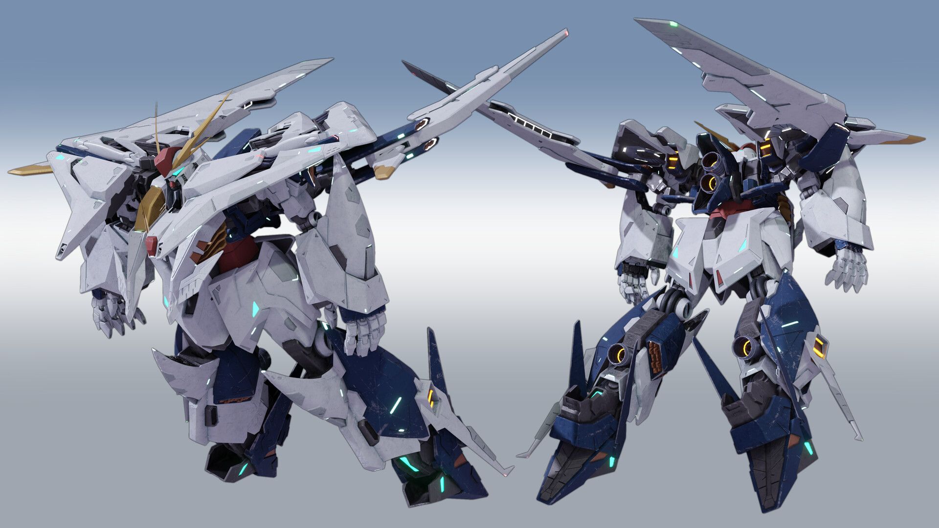 1920x1080 RX 105 Xi Gundam (Gundam Hathaway)