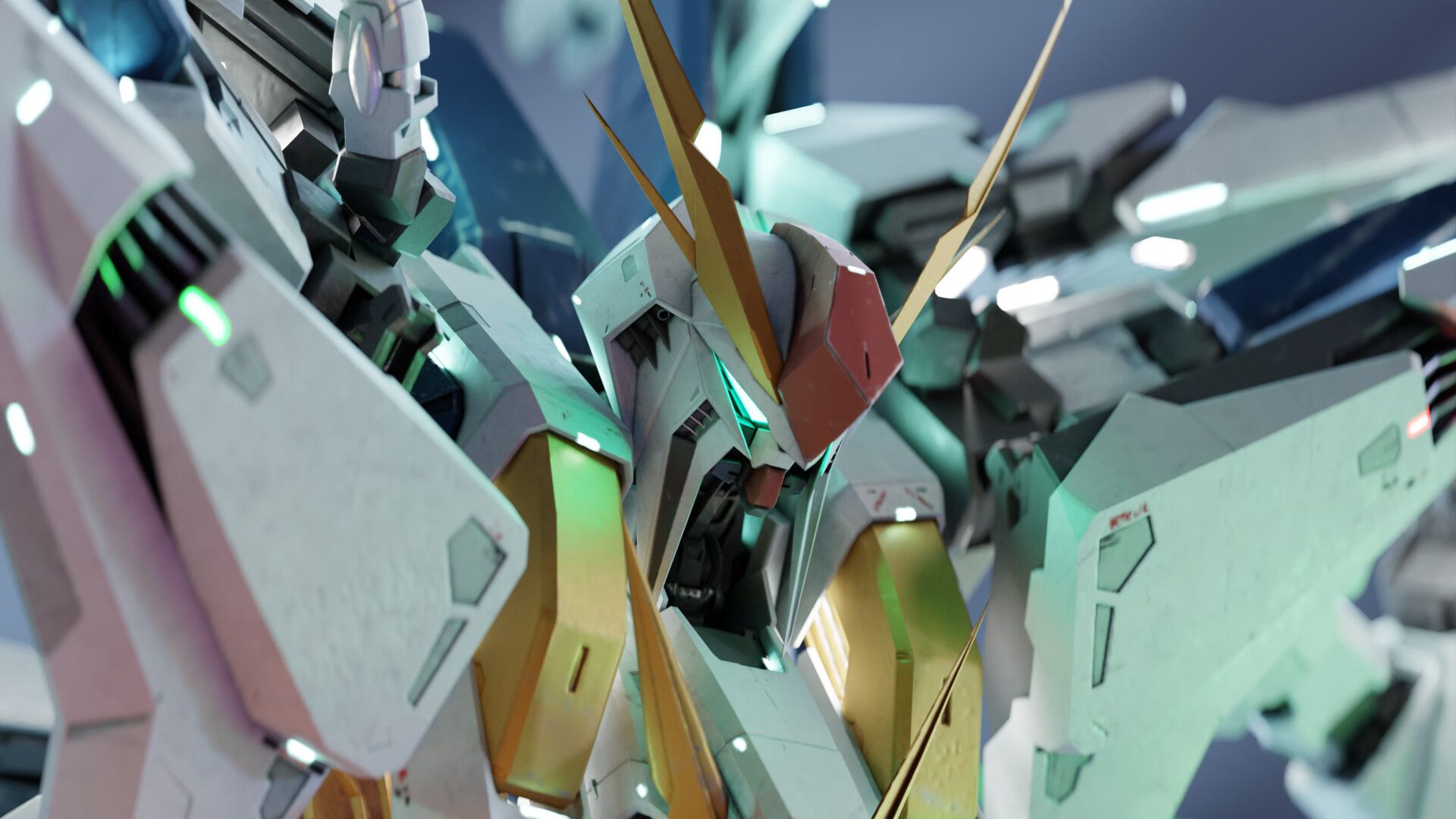 1920x1080 RX 105 Xi Gundam (Gundam Hathaway)
