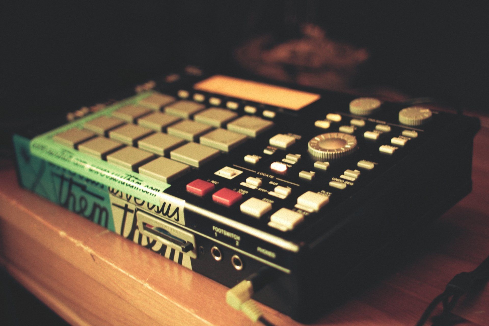 1920x1280 Vintage Music Sampler HD Desktop Wallpaperx1728