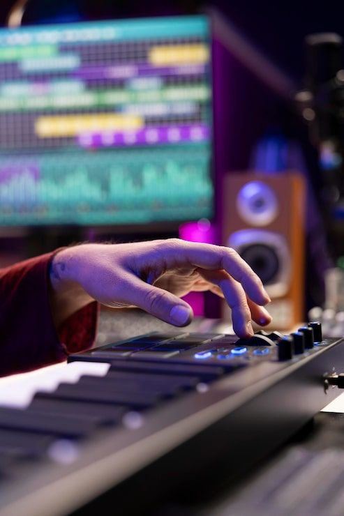 493x740 Midi Music Photo Free High Quality Picture