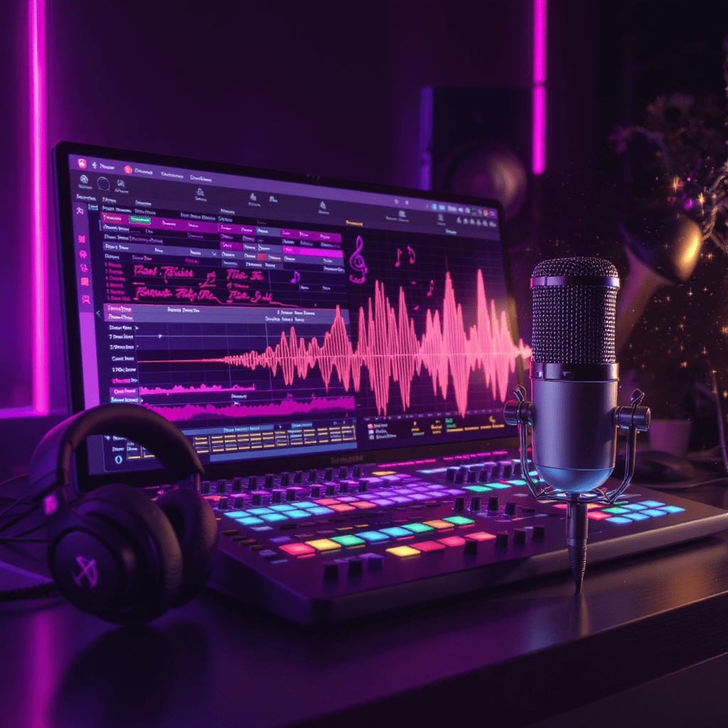 1024x1024 Best AI Song Generator with Vocals: Try VideoWeb's AI Music Maker