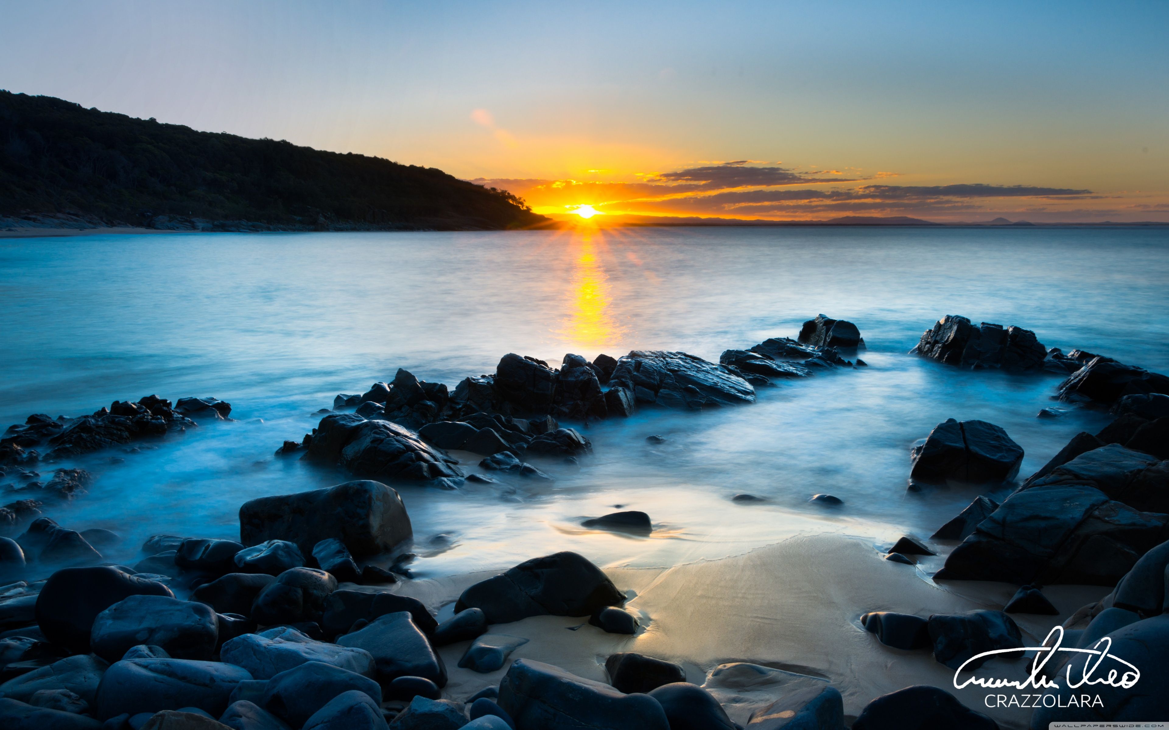 3840x2400 Sunset Noosa National Park 4K UHD Wallpaper for UltraHD Desktop and TV : Widescreen and UltraWide Display : Smartphone and Tablet Devices