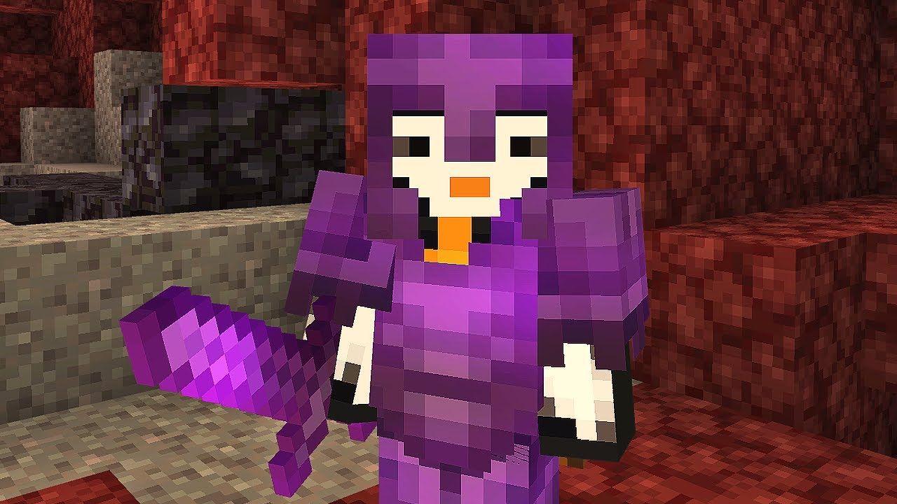1280x720 Minecraft Xbox. NETHERITE ARMOUR [502]