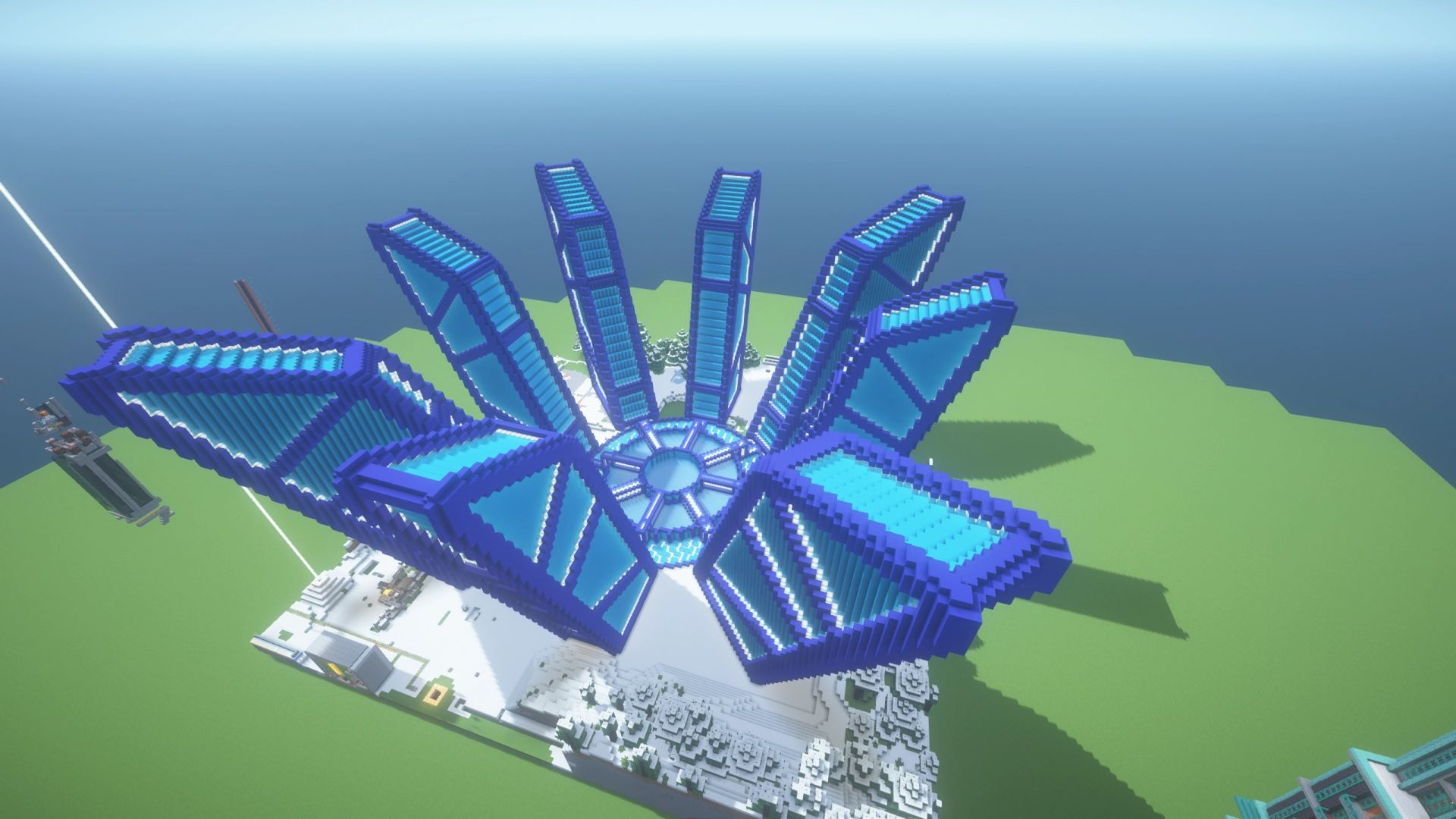 1920x1080 Minecraft Schematic Sb737's MEGA SPAWN