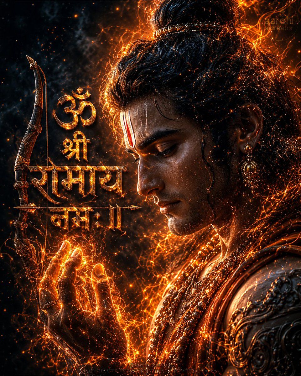 961x1200 Where there is Ram Naam, fear cannot survive ✨ #shriram #jaishreeram