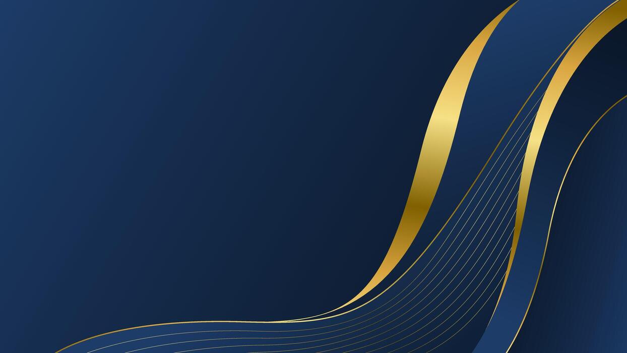 1244x700 Elegant navy blue luxury background with gold lines. Abstract modern wallpaper. Suitable for templates, banners, sales, business, events, awards, websites, pages and more