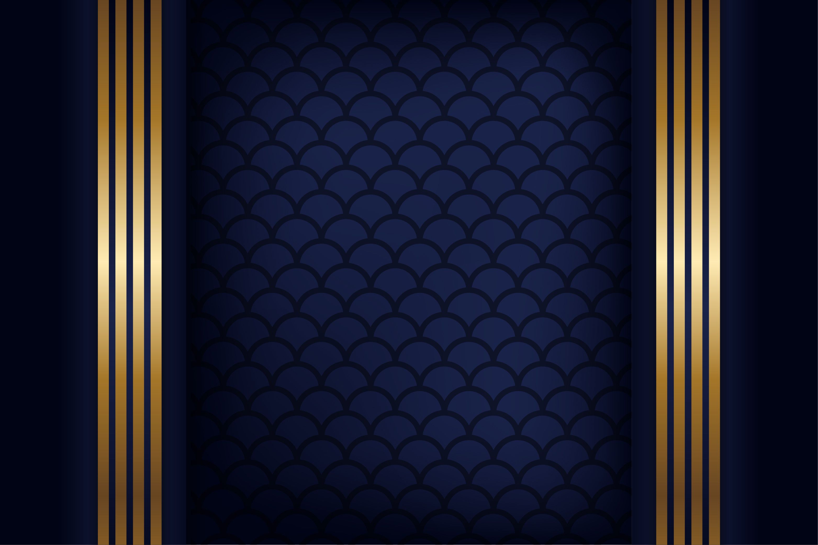 3126x2084 Blue Gold Luxury Geometric Background Graphic by noory.shopper · Creative Fabrica