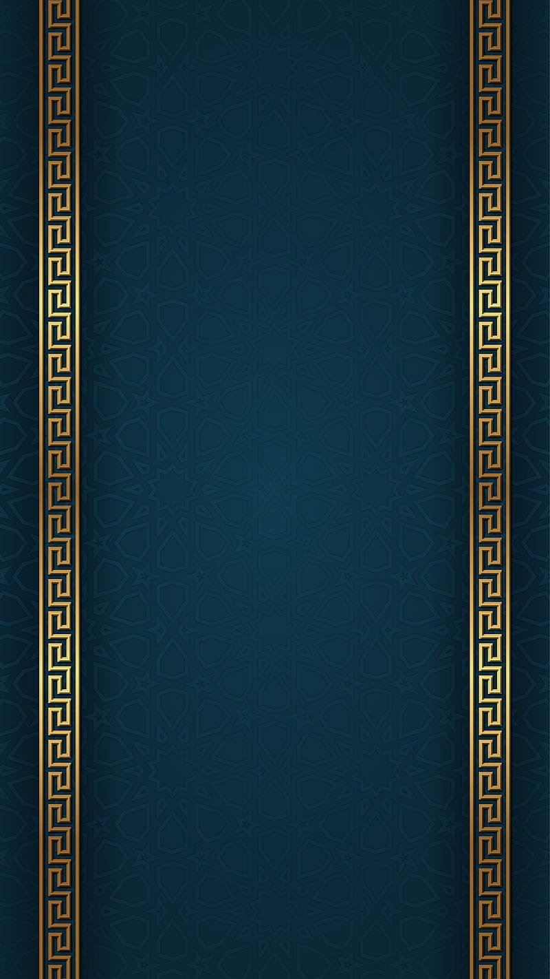 800x1422 Islamic luxury, blue, dark, desenho, islamic, luxury, pattern, premium, real, HD phone wallpaper