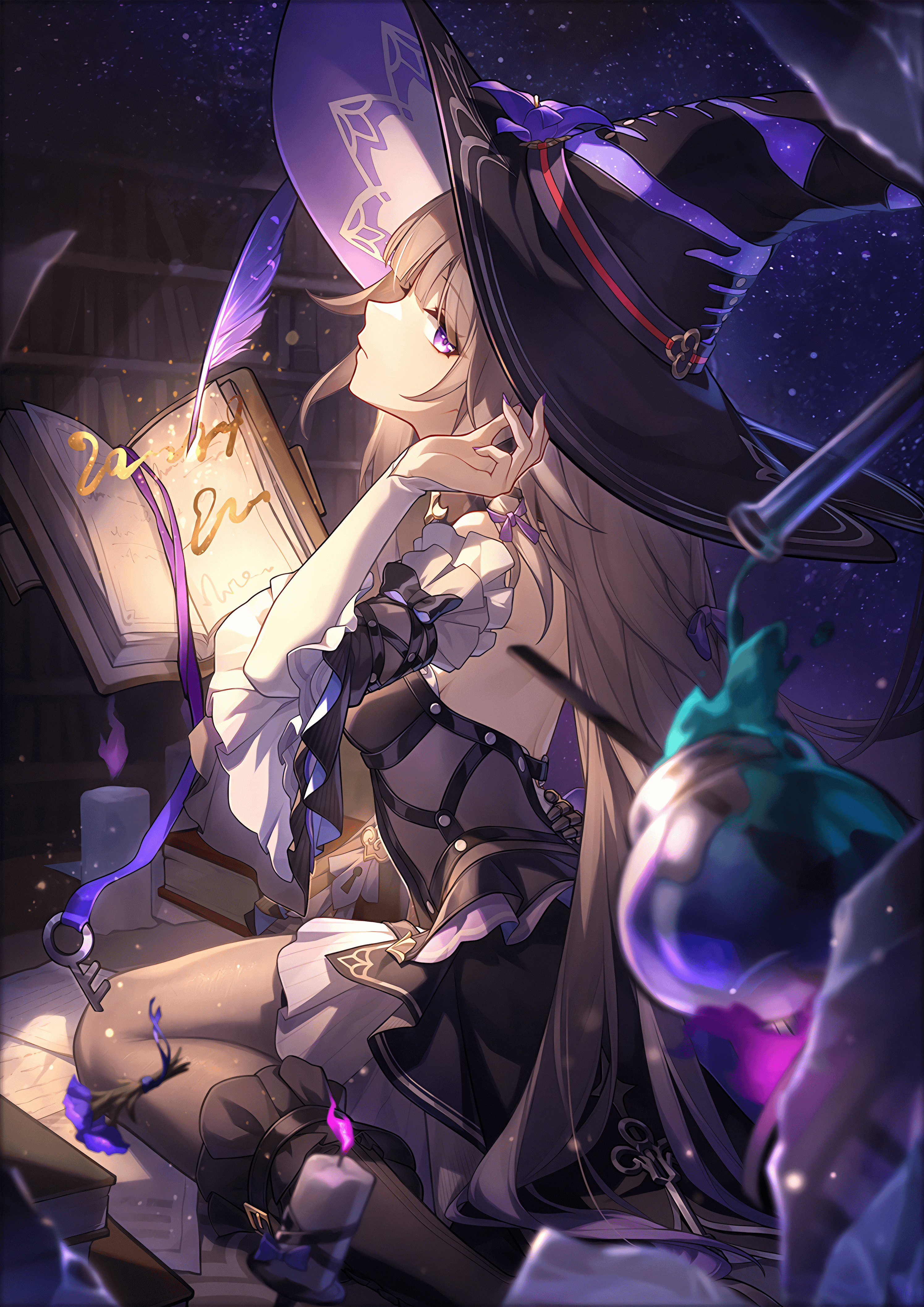 2990x4228 Into The Unreachable Veil (UPSCALED) : R Star_Rail_Wallpaper