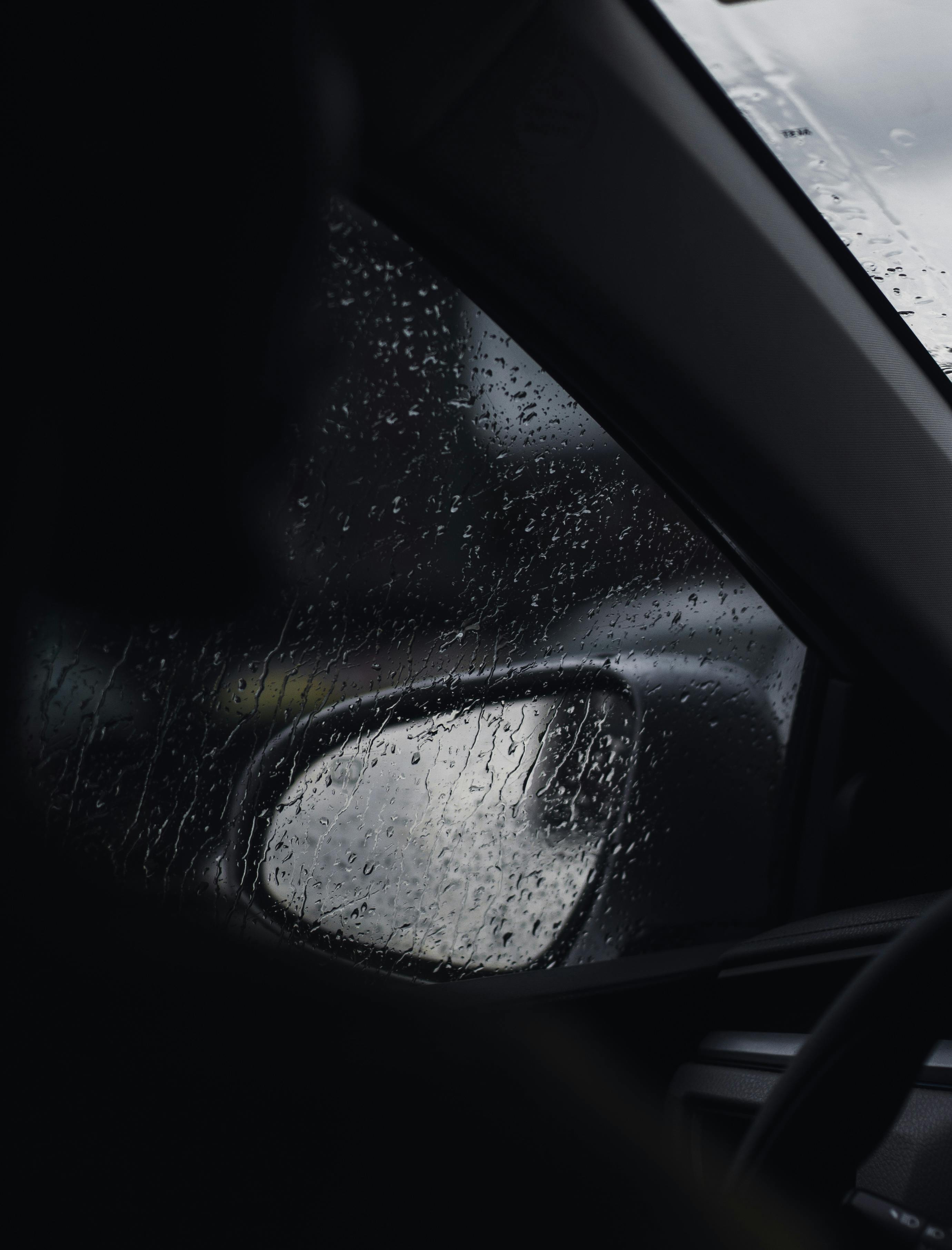 2760x3623 Raindrops on Car Window · Free