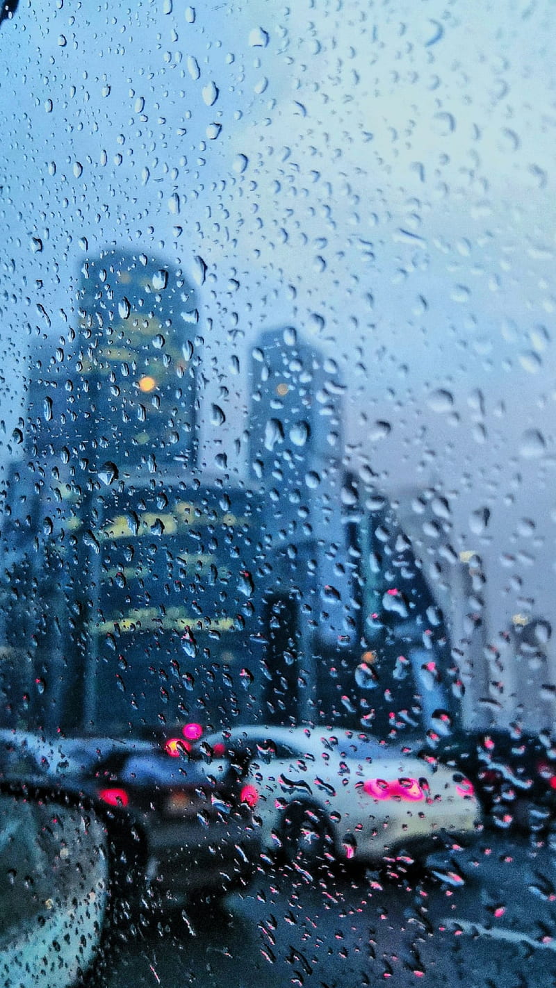 800x1422 HD rain on car window car wallpaper