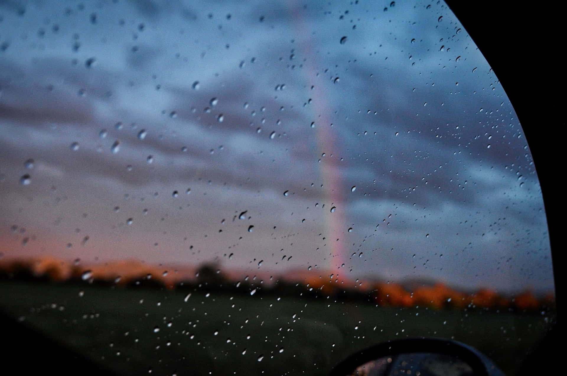 1920x1272 Aesthetic Rain Wallpaper