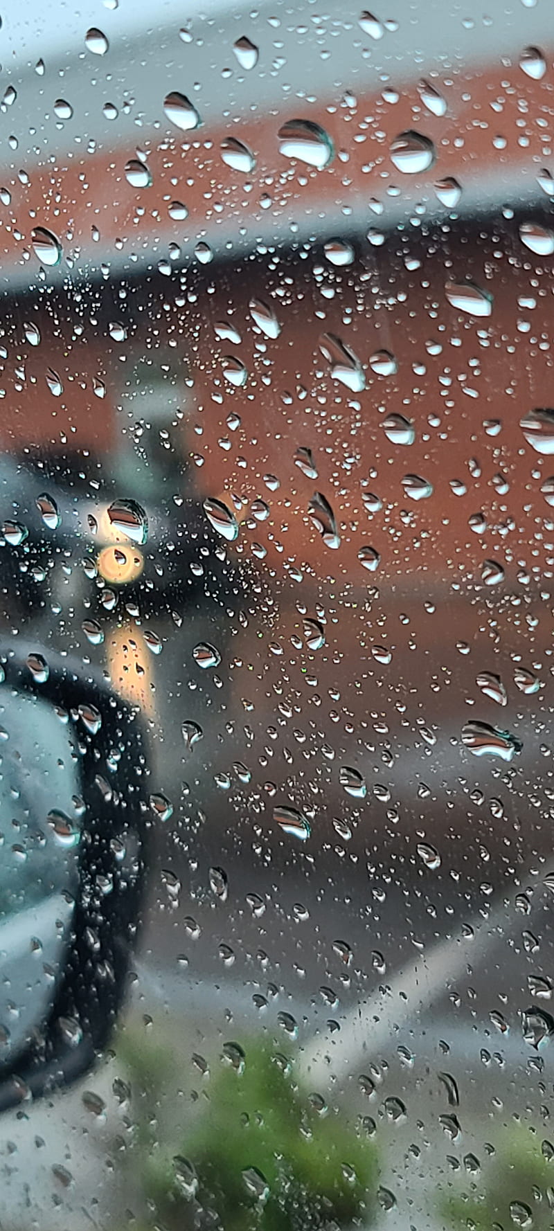 800x1778 Rainy day car, bonito, peaceful, rain, HD phone wallpaper