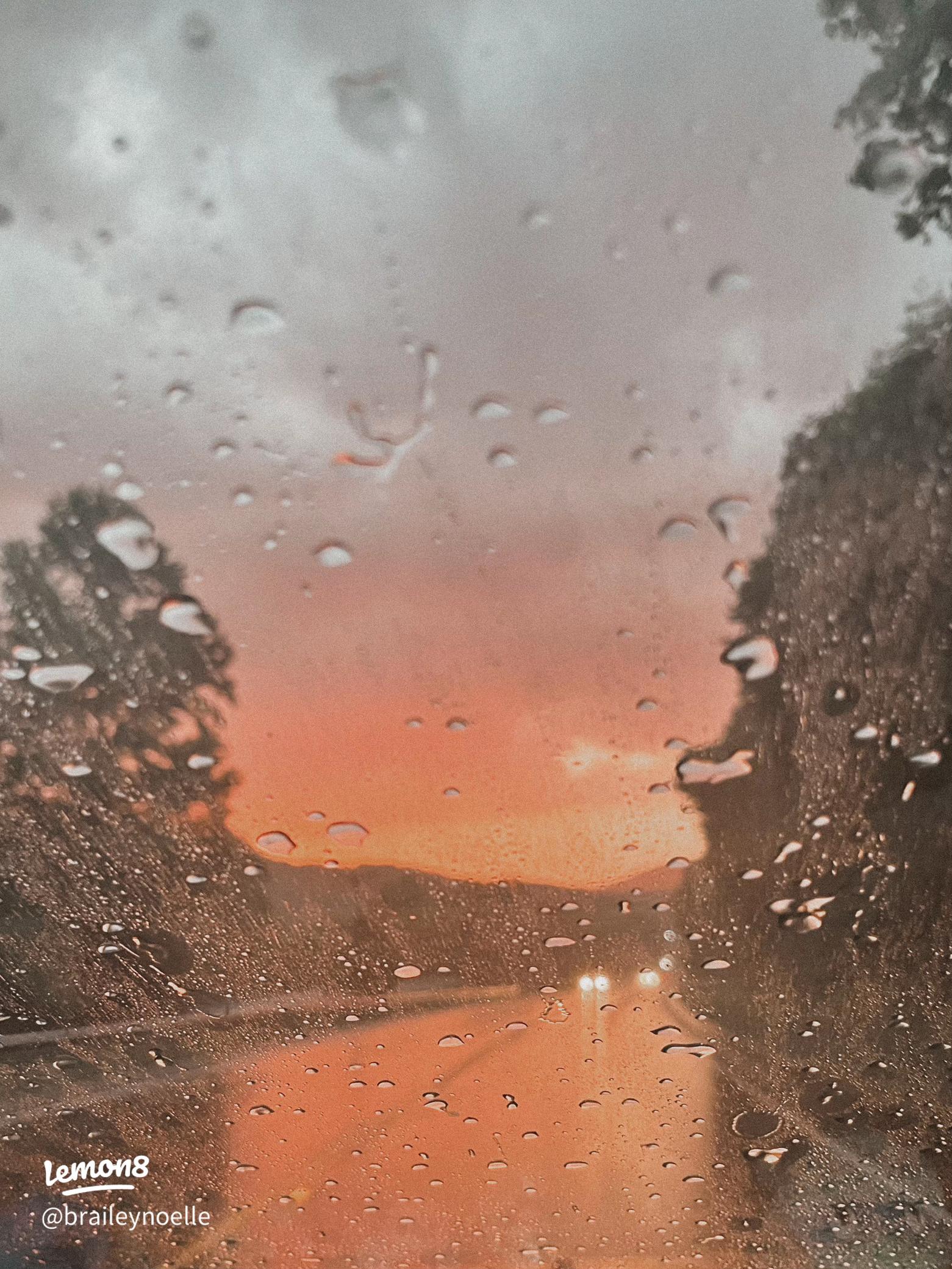 1561x2081 My After Work Drive: Finding Magic In A Rainy Sunset Sky