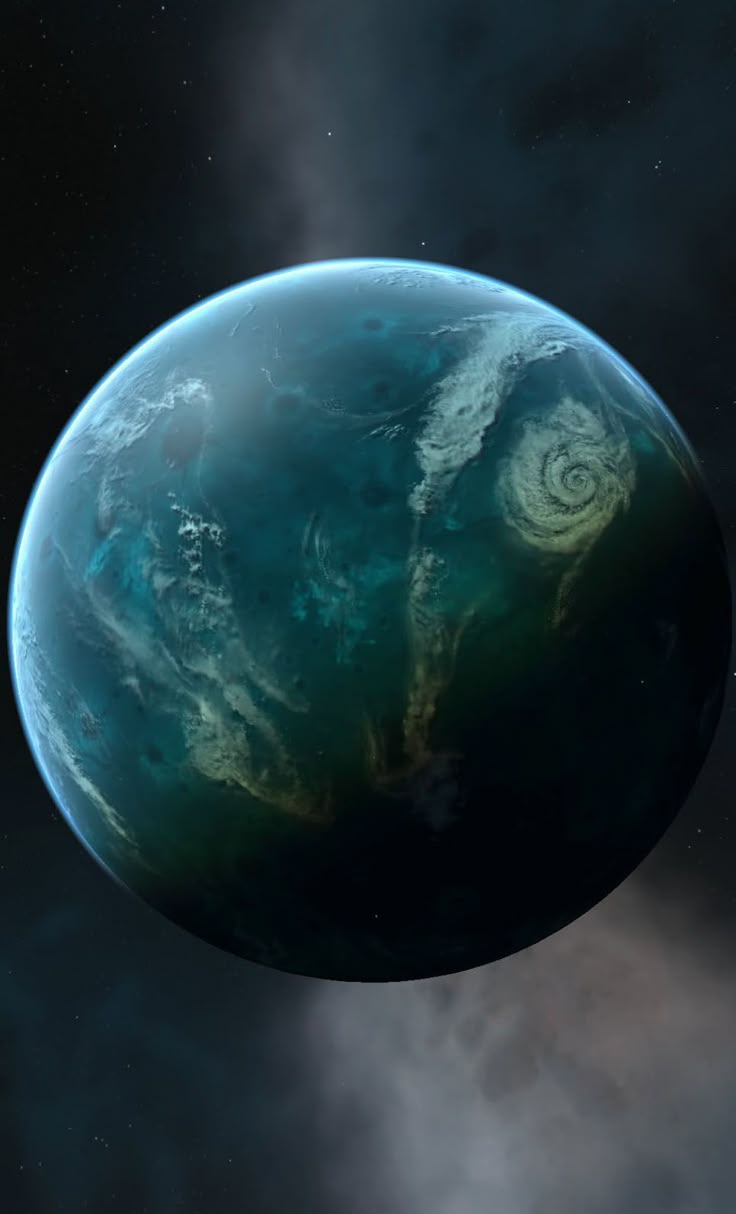 736x1214 Water Planets: Exploring Alien Life on 'Water World' Planets. Alien worlds planets, Alien planet with