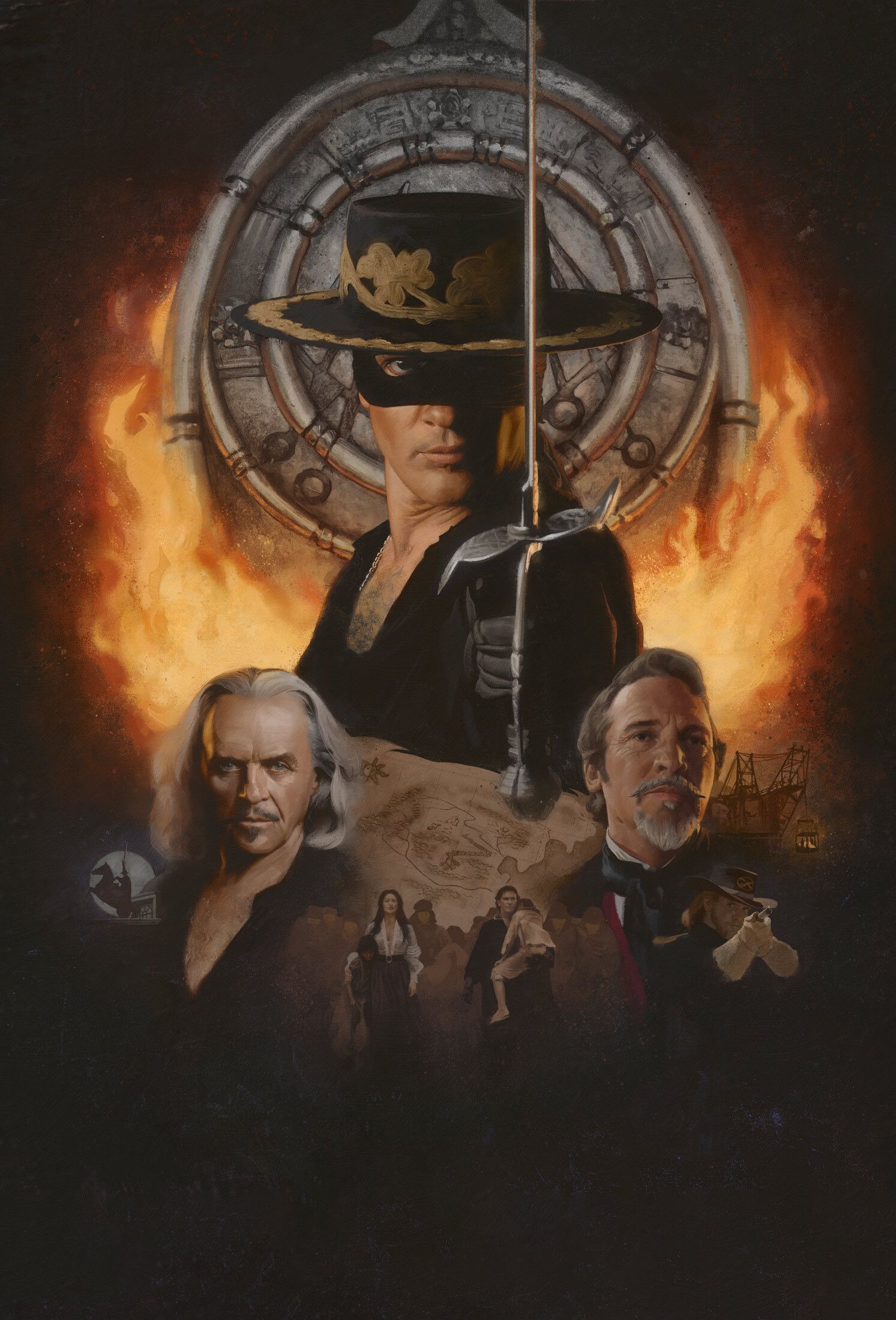 1493x2200 The Mask of Zorro poster