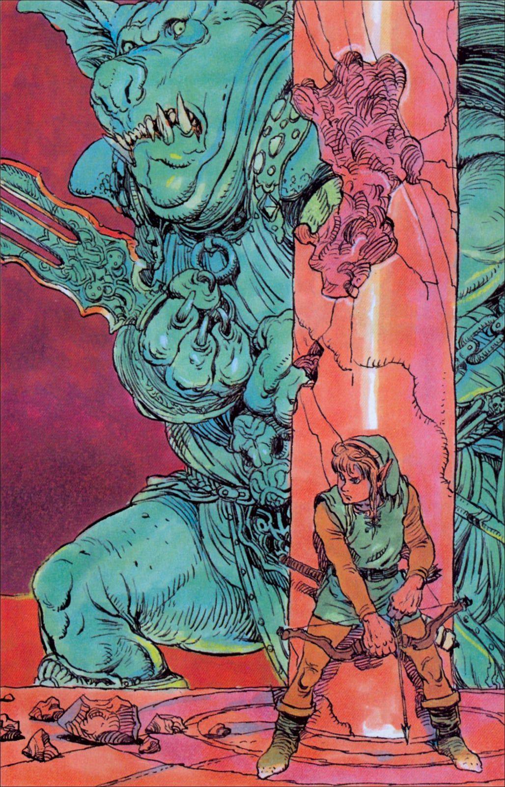 1028x1600 The Legend of Zelda by Katsuya Terada concept art