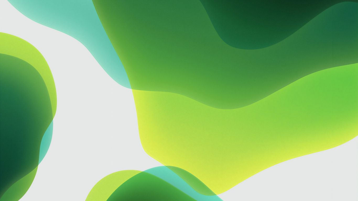 1366x768 Ios 13 Greeen White 5k Laptop HD , HD 4k Wallpaper, Image, Background, Photos and Picture
