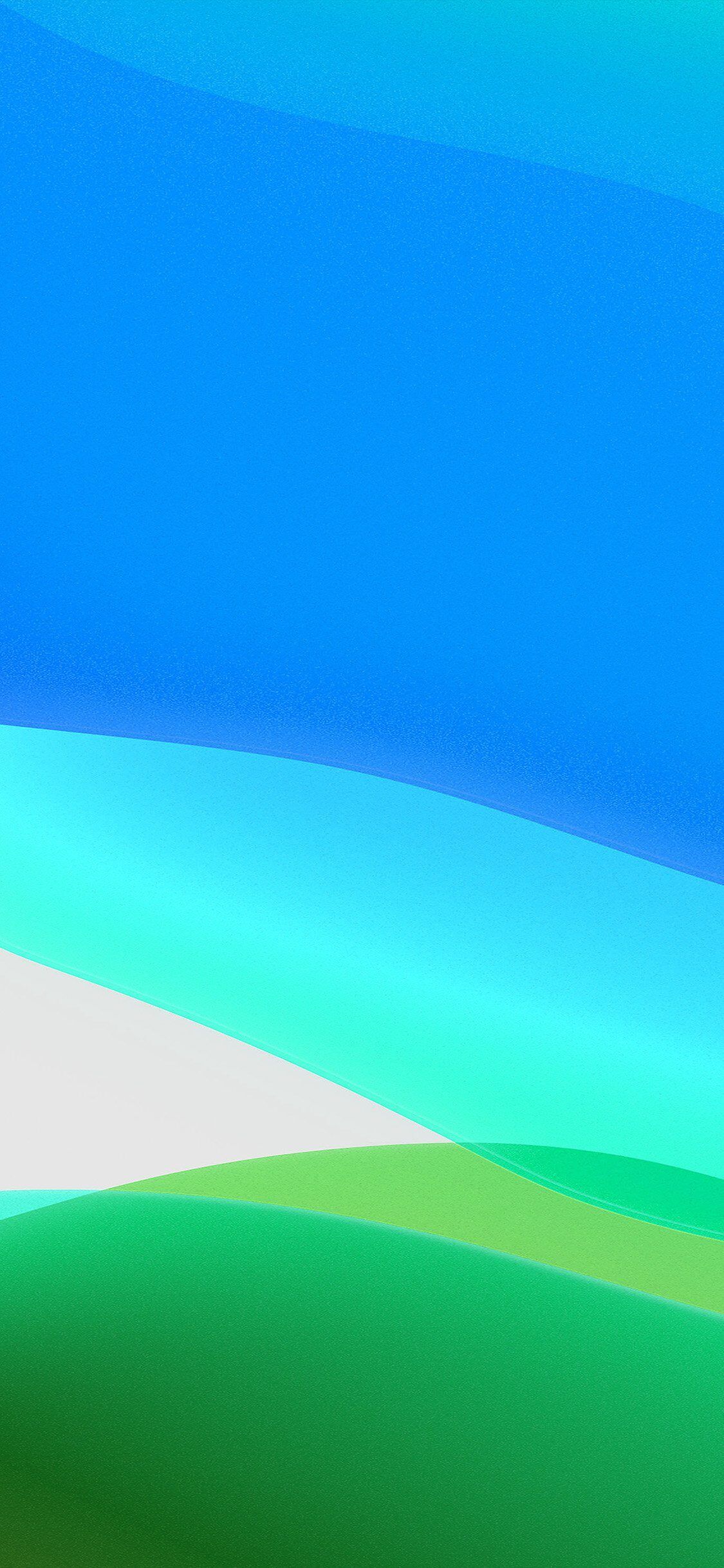 1125x2436 Apple iPhone Ios13 Background Blue Art iPhone Wallpaper