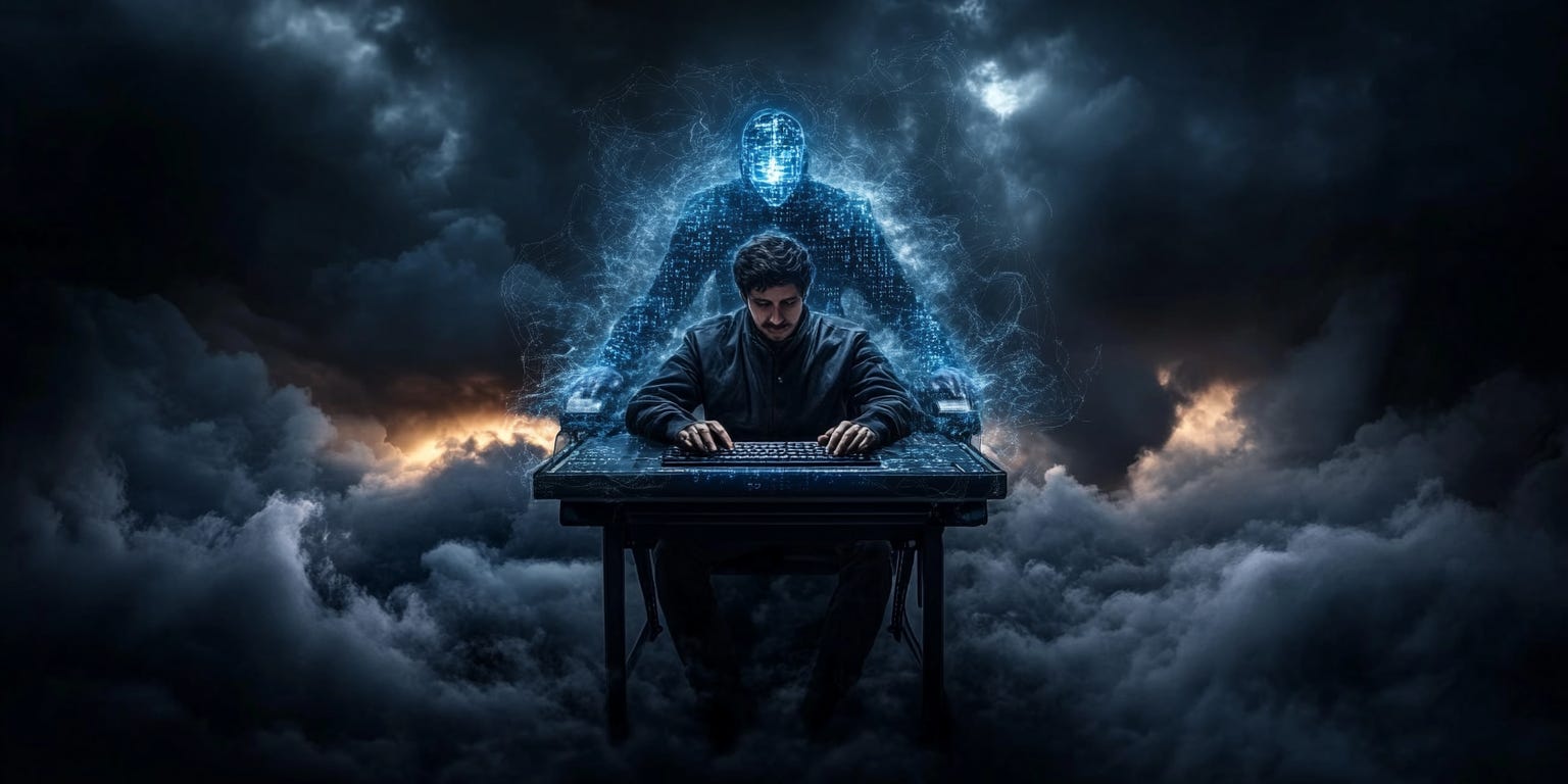 1536x768 The AI Illusion Michael Lawrence Stoic Coder