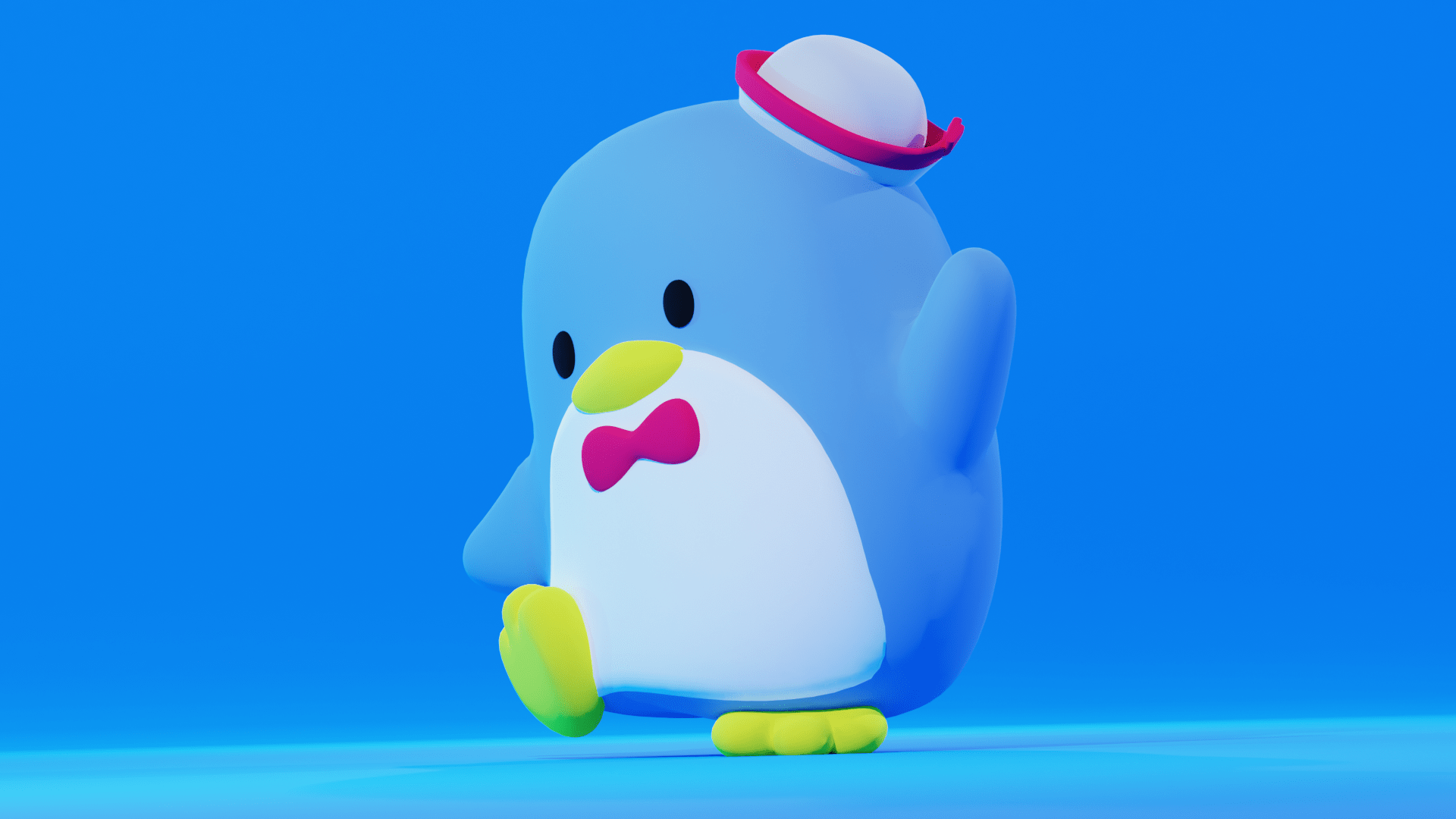 1920x1080 I 3D modeled a bunch of Hello Kitty characters for my girlfriend. What do you guys think?
