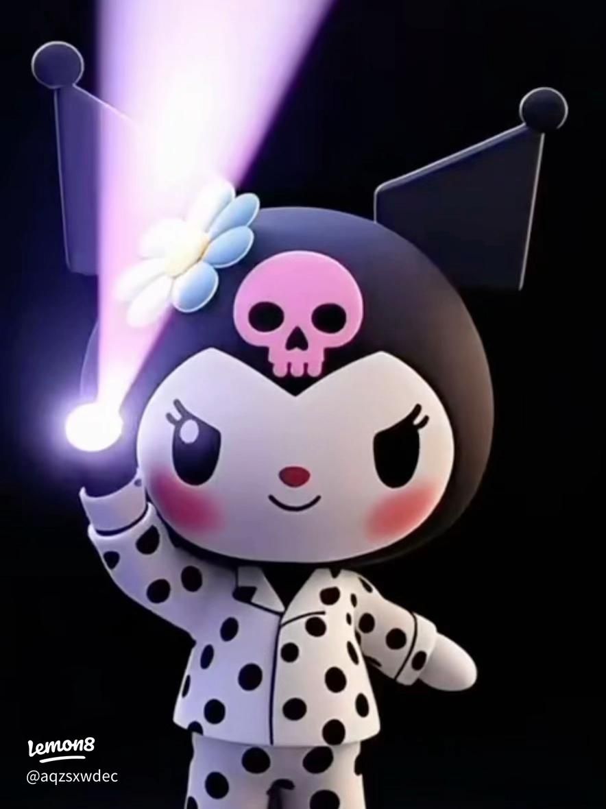 884x1180 Free Kuromi Wallpaper (Part 1)