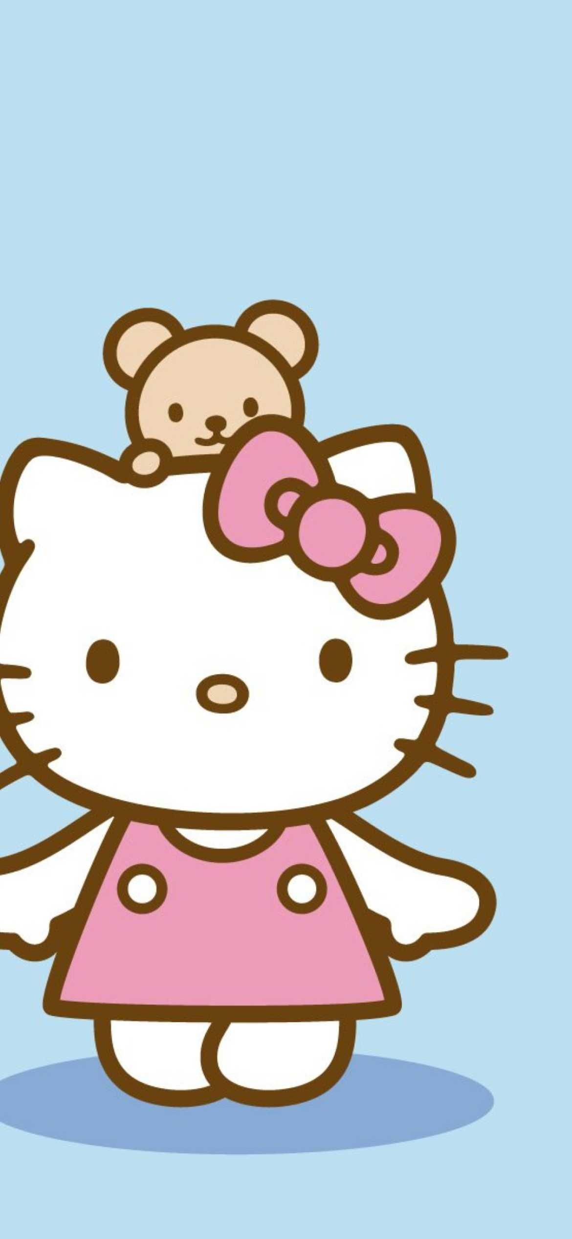 1170x2532 Hello Kitty Wallpaper