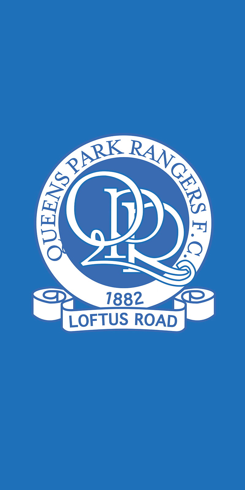 800x1600 QPR, queens, park, epl, soccer, logo, HD phone wallpaper