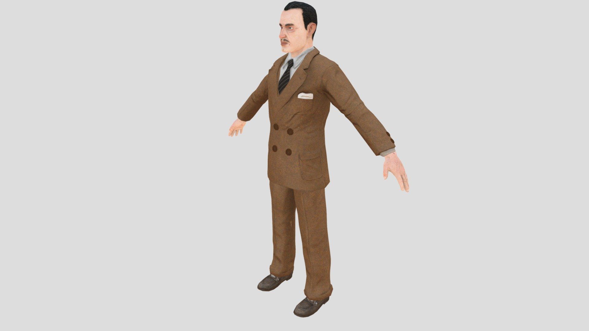 1920x1080 Andrew Ryan Free 3D model by Modbuff [93c72a1]