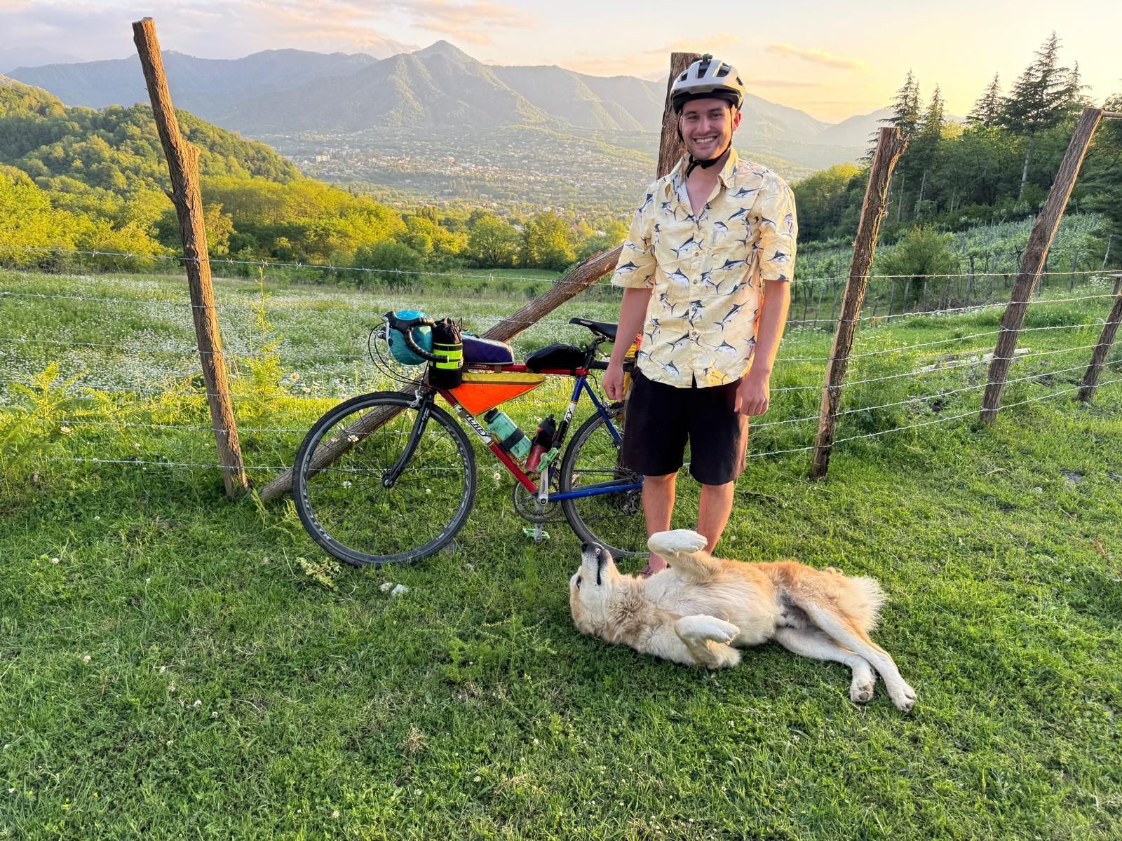 1600x1200 I Wrapped My Legs In Toilet Paper To Keep Warm': His Around The World Effort Got Off To A Bad Start, But Andrew Ryan Is Still Riding