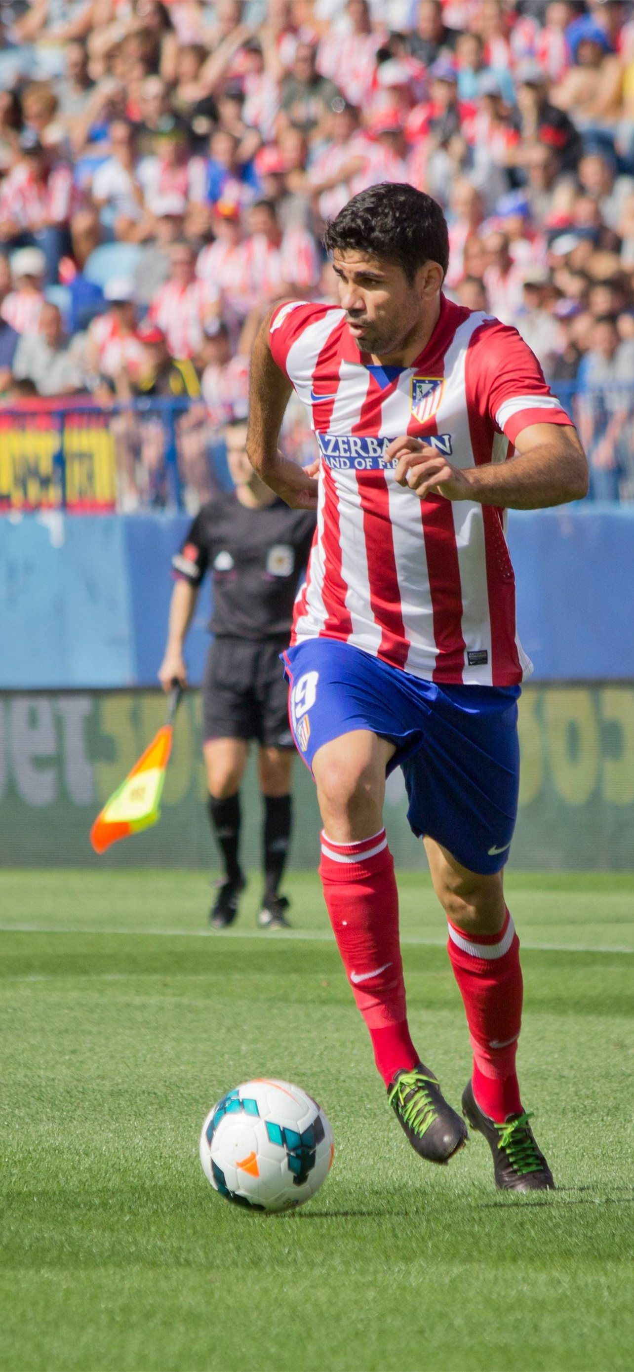 1284x2778 diego costa atletico madrid iPhone Wallpaper Free Download