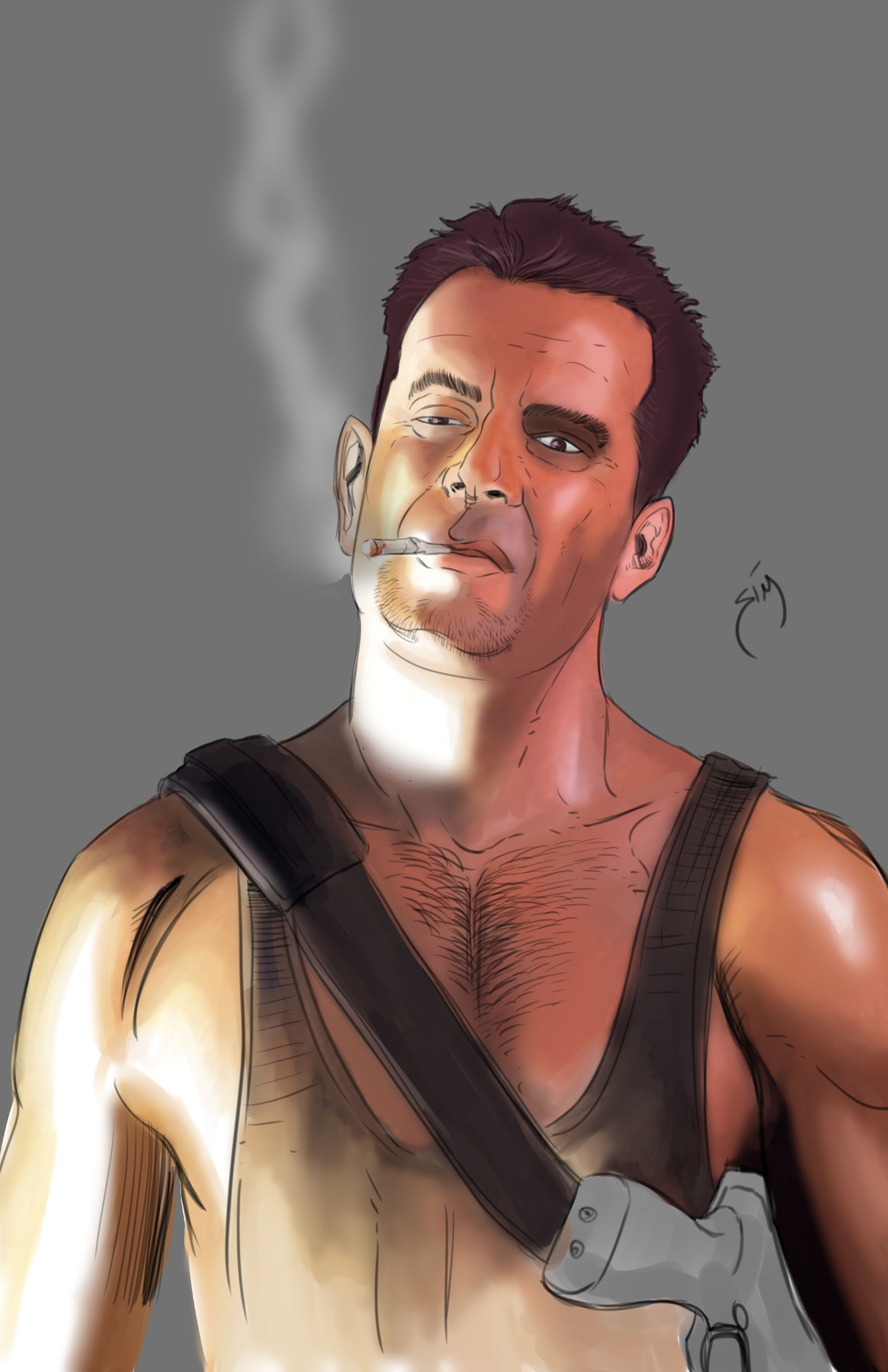1920x2967 John McClane. yippee ki yay. #DieHard