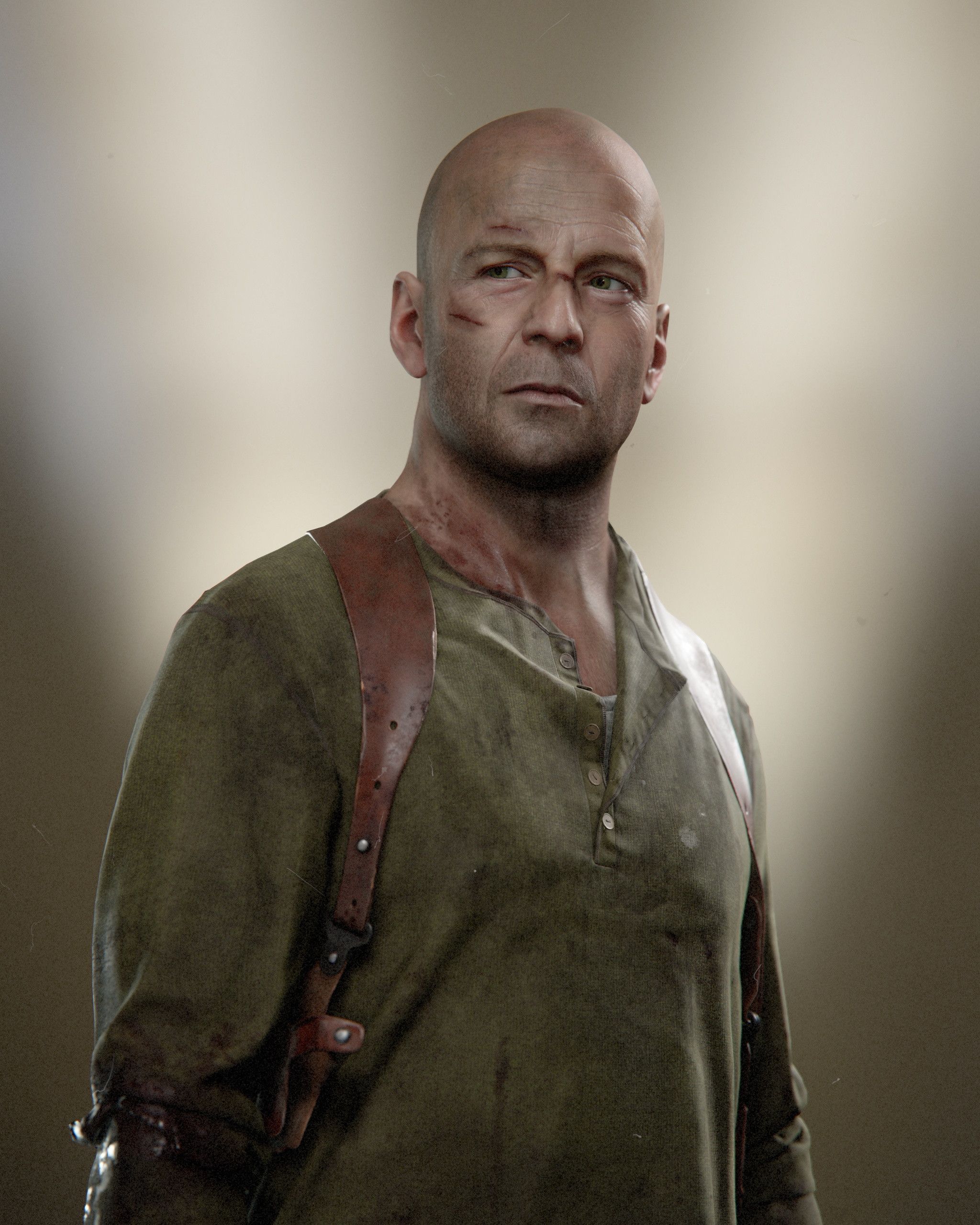 2048x2560 John McClane ready character