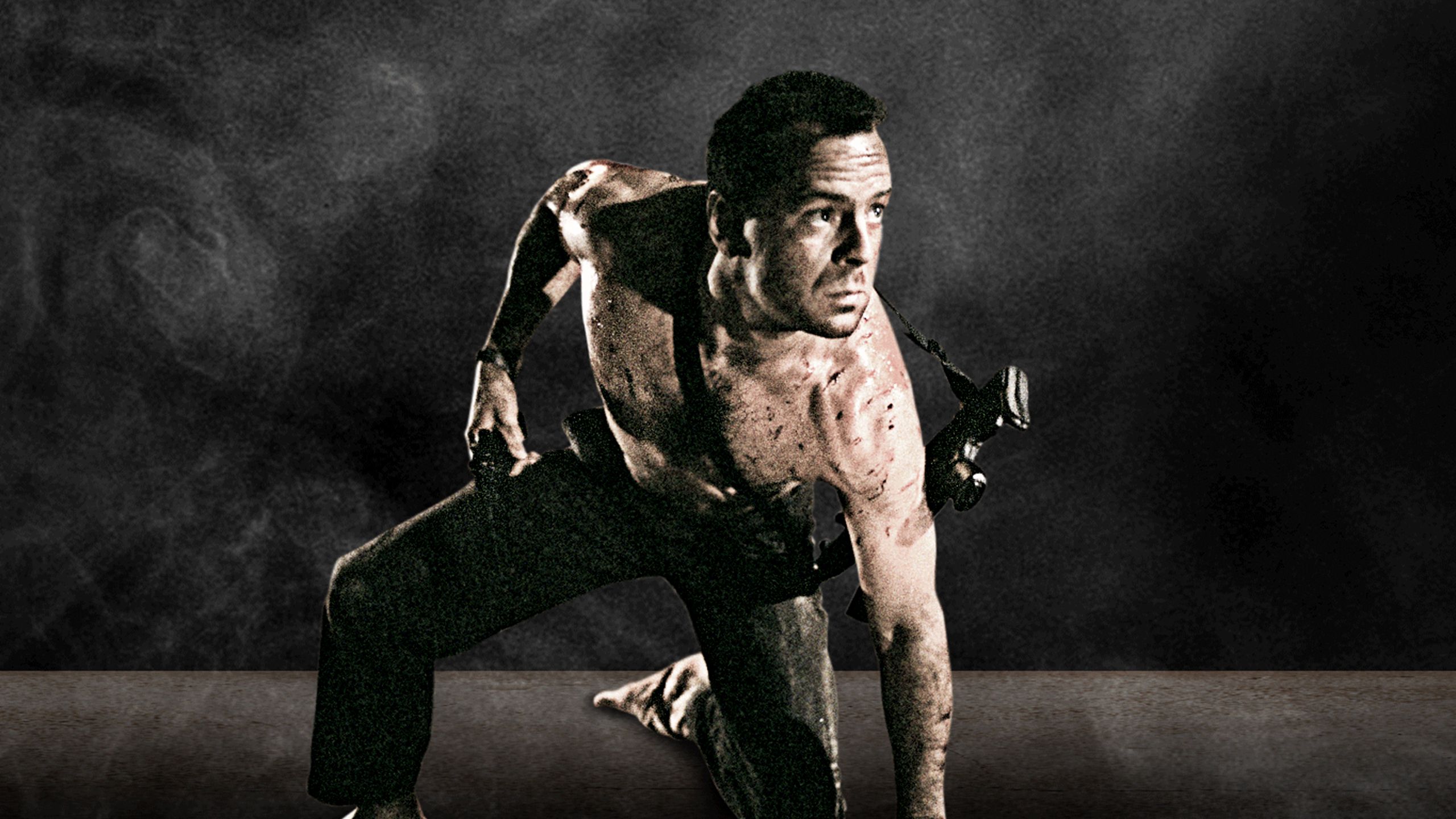 2560x1440 Die Hard (1988) Willis as John McClane